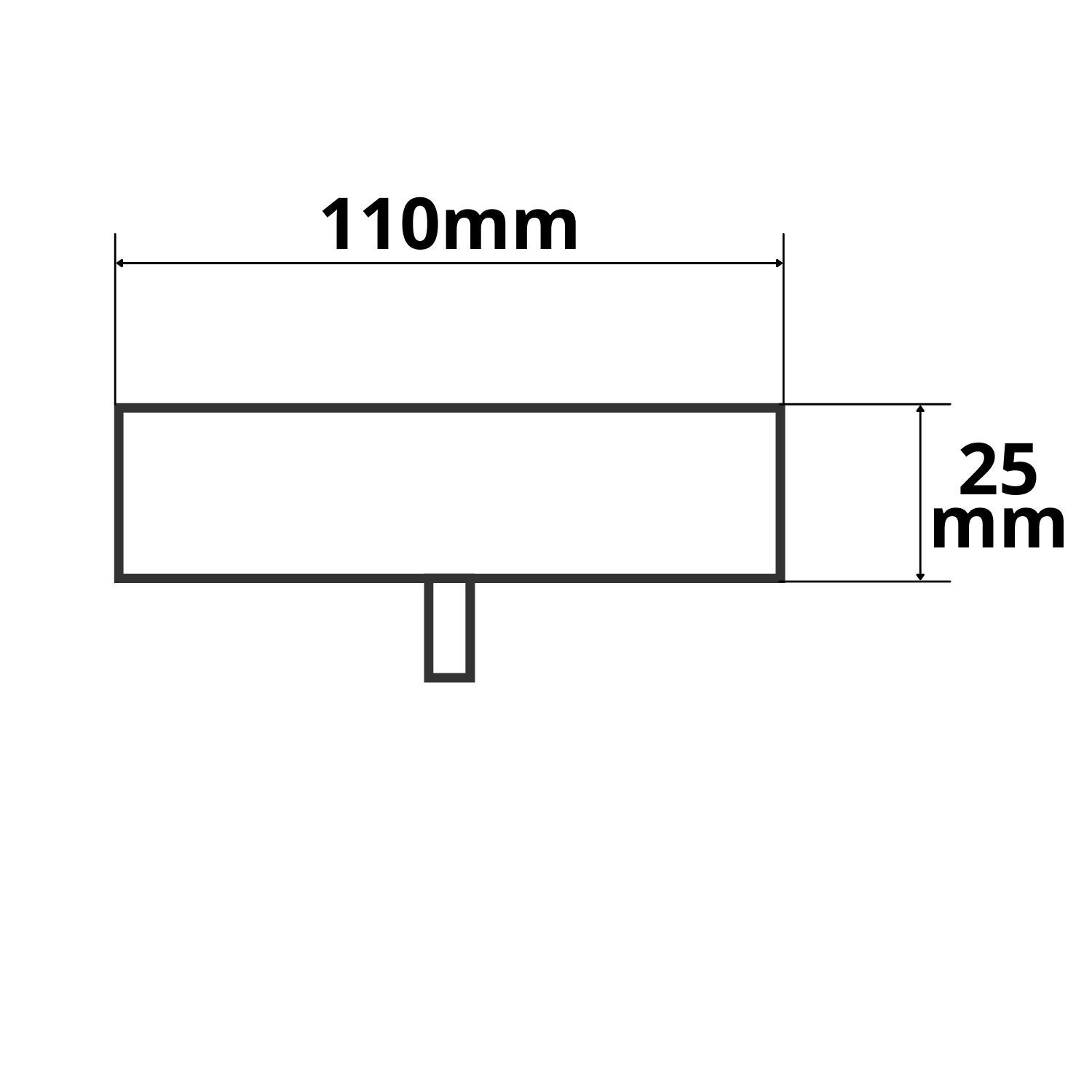 ISOLED Deckenbaldachin rund, schwarz, für Einzelabhängung - 2