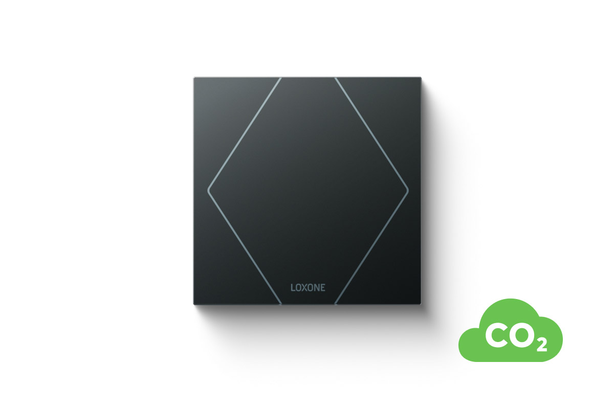 Loxone Touch Pure Classic CO2 Tree Anthrazit Loxone Touch Pure Classic CO2 Tree Anthrazit - Produktbild 1