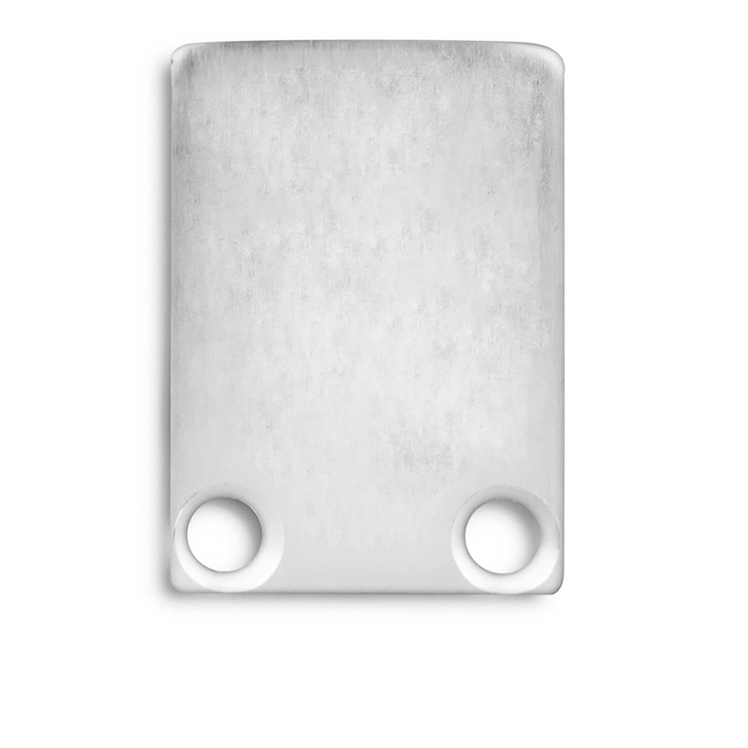 ISOLED Endkappe EC6 Aluminium für SURF12 mit TUNNEL, 2 STK, inkl. Schrauben - 1