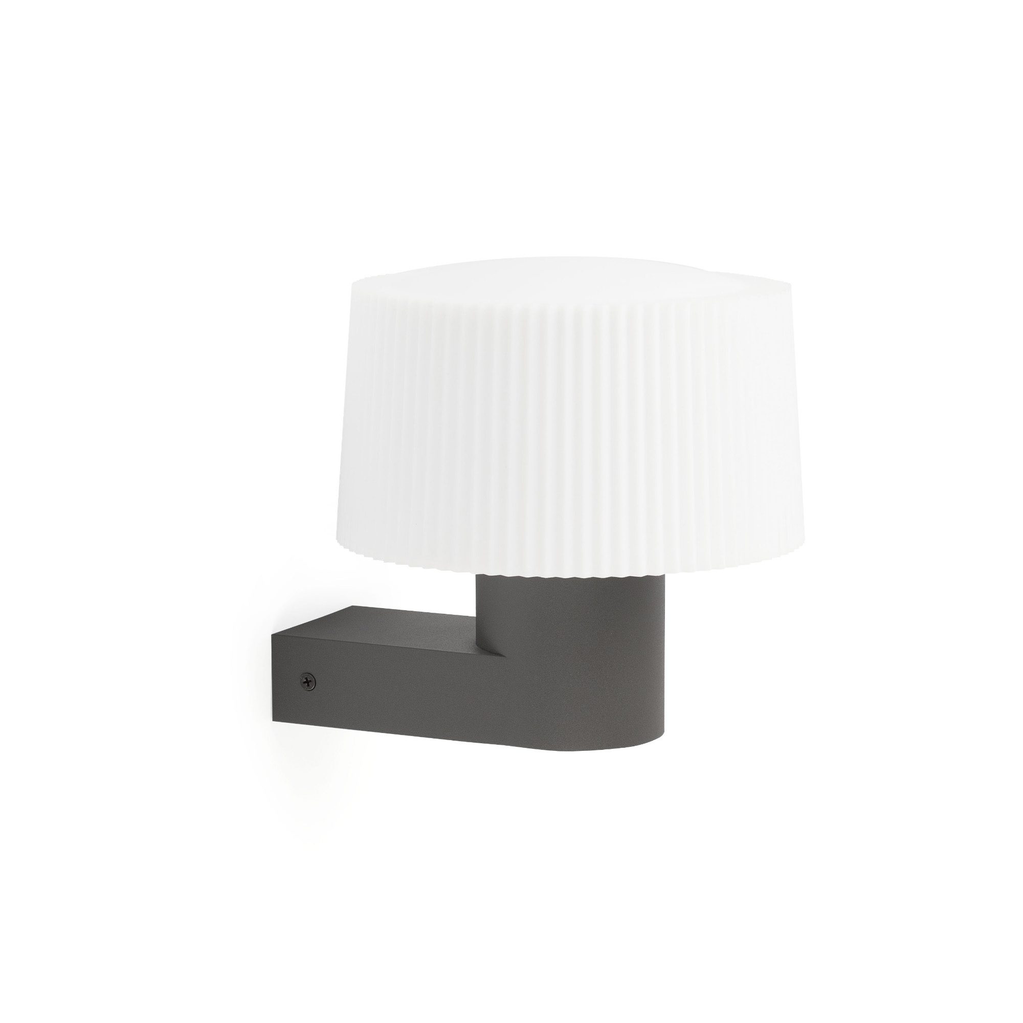 Faro MUFFIN Wandleuchte dunkelgrau Faro MUFFIN Wandleuchte dunkelgrau - Produktbild 1
