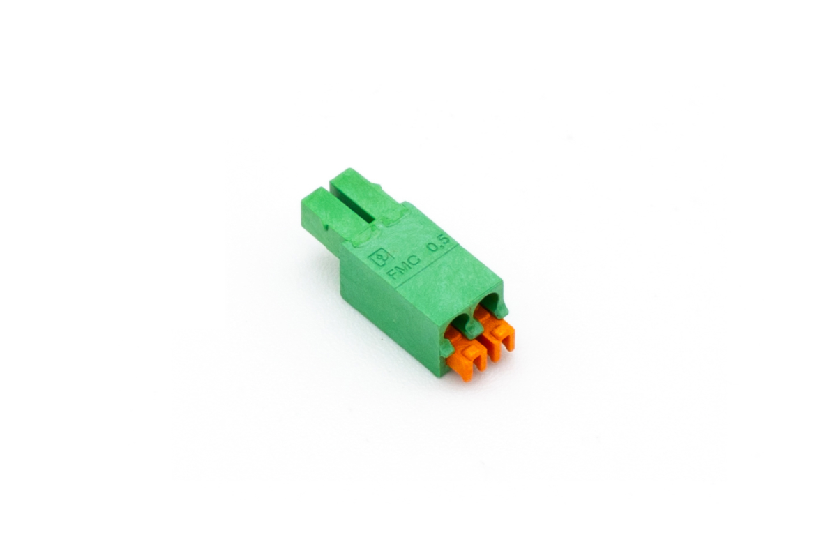 Loxone Push-Steckklemme Grün 2fach Loxone Push-Steckklemme Grün 2fach - 1