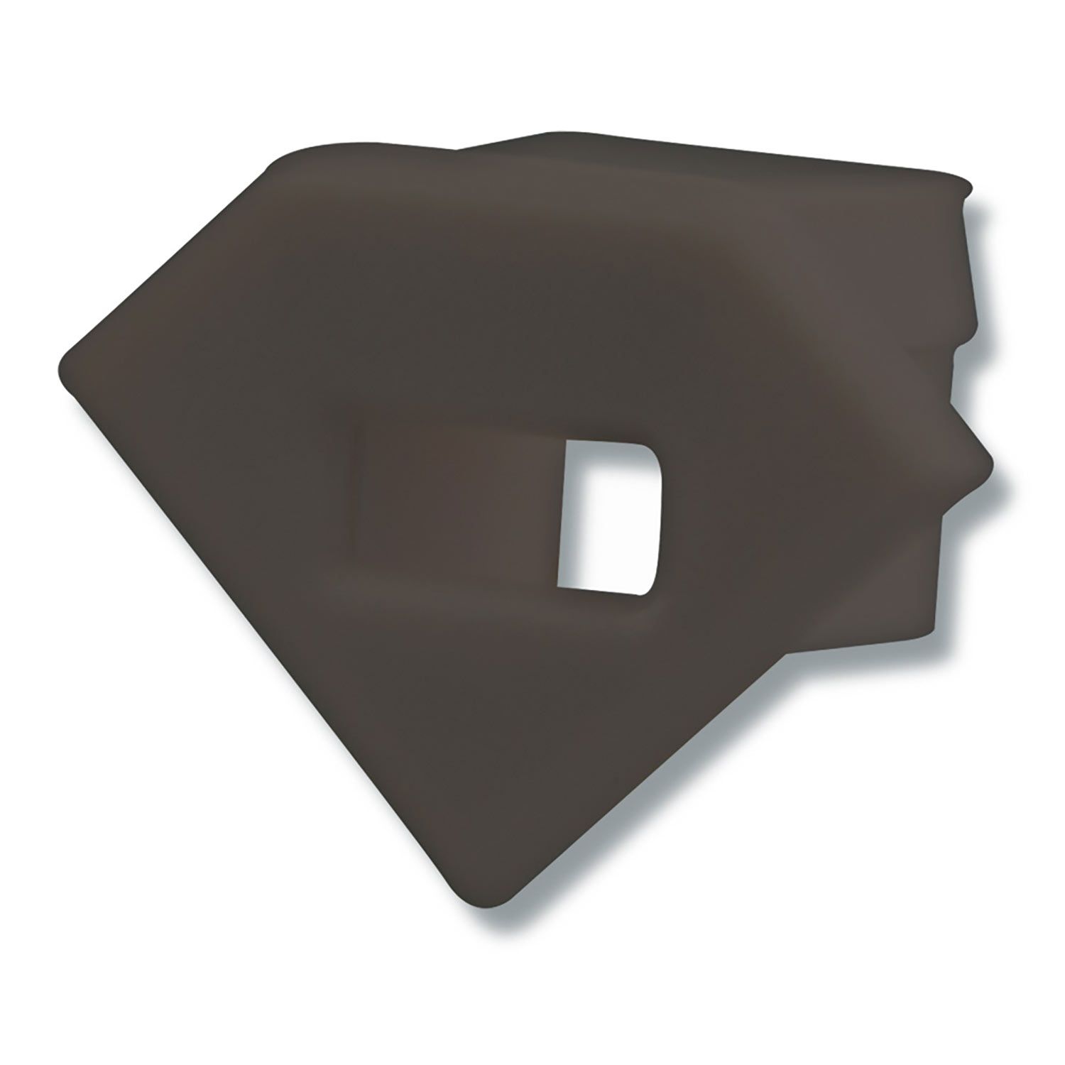 ISOLED Endkappe EC42B schwarz für CORNER11 mit Kabeldurchführung, 1 STK - 1