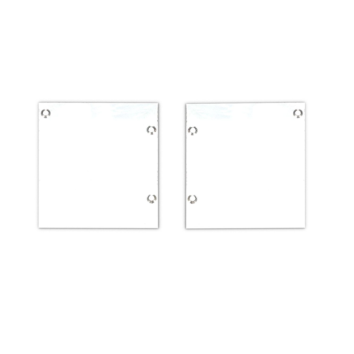 ISOLED Endkappe Alu EC133 für Curtain10 ONE FLAT mit VISOR, 1 Paar (links & rechts), weiß ISOLED Endkappe Alu EC133 für Curtain10 ONE FLAT mit VISOR, 1 Paar (links & rechts), weiß - 1