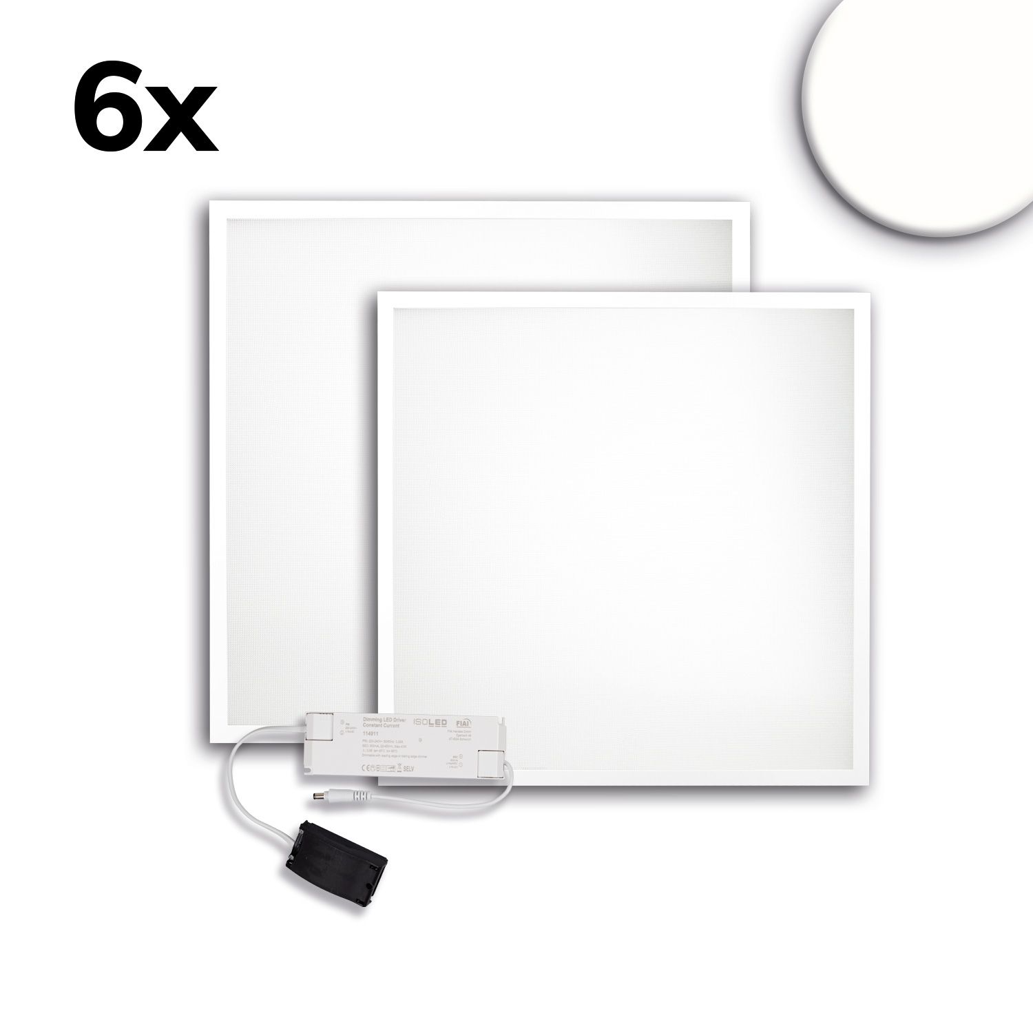 ISOLED LED Panel ECO Backlight Line 625 UGR