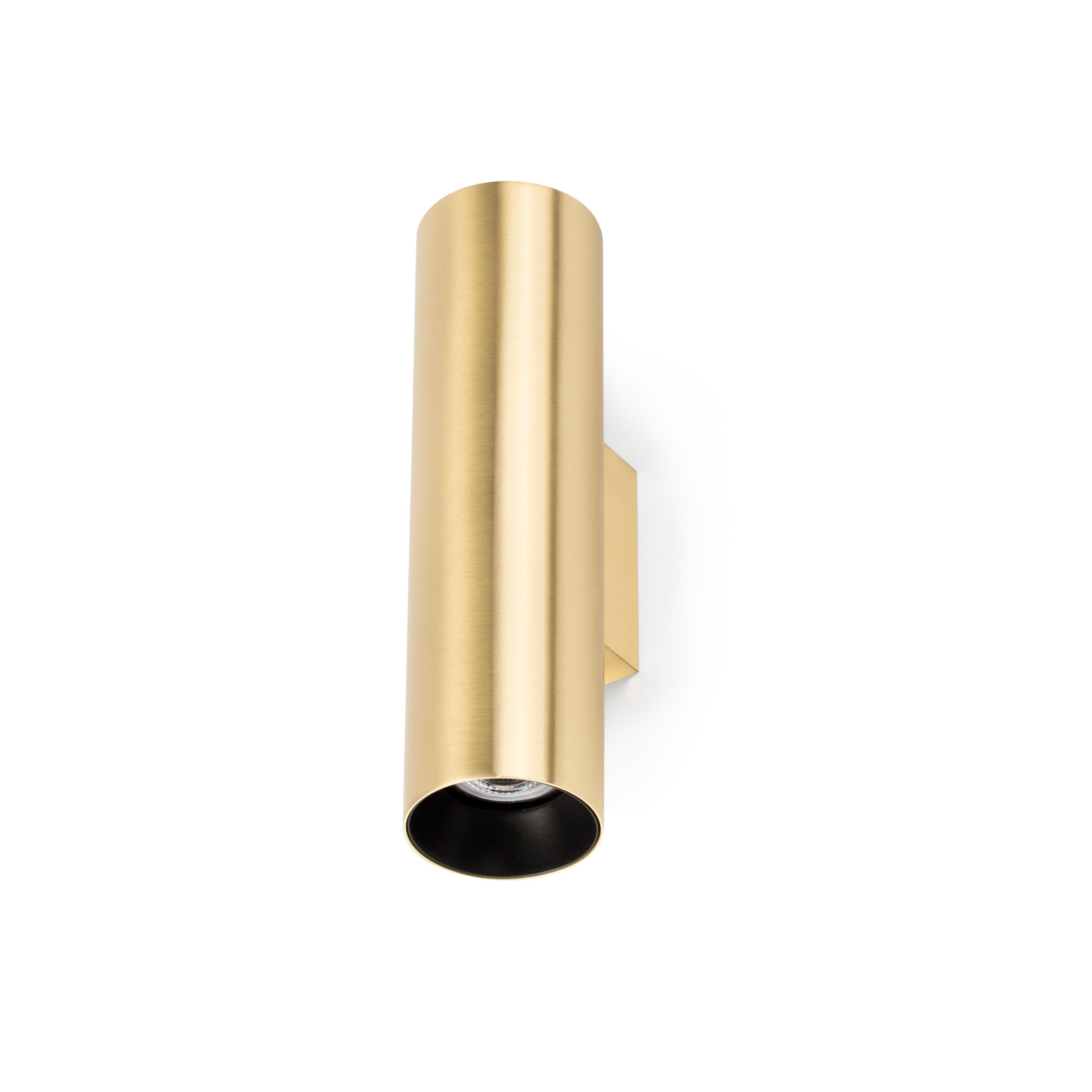 Faro STAN 2L Wandleuchte in Gold satiniert Faro STAN 2L Wandleuchte in Gold satiniert - Produktbild 1