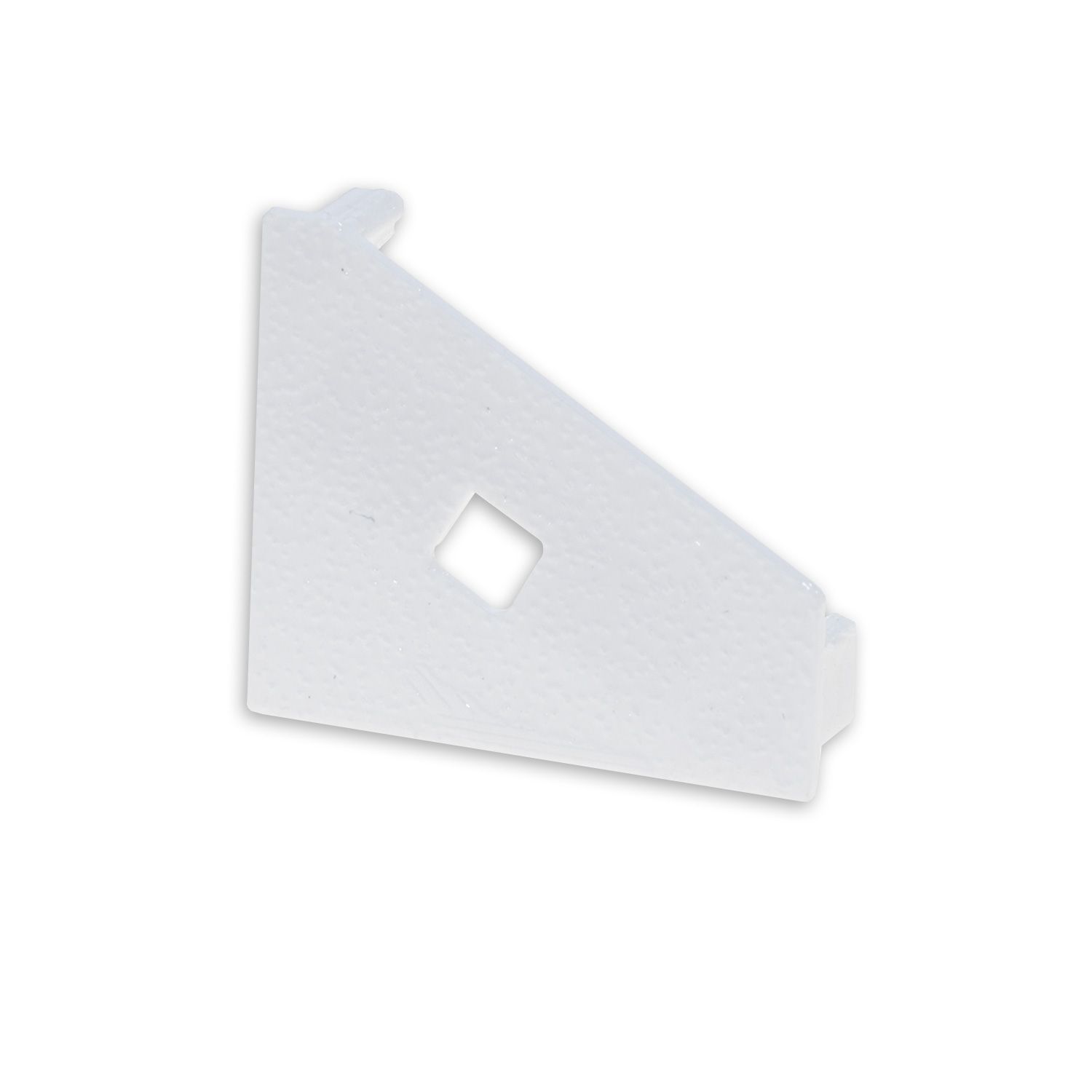ISOLED Endkappe EC111L weiß für Profil CORNER18 mit Kabeldurchführung, links 1 STK - 1