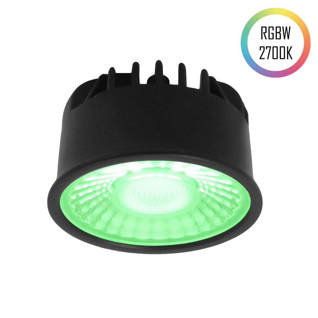 Emilum LED-Spot 24V, MR16, 5W, RGBW/2700K, CRI90 Emilum LED-Spot 24V, MR16, 5W, RGBW/2700K, CRI90 - Produktbild 1