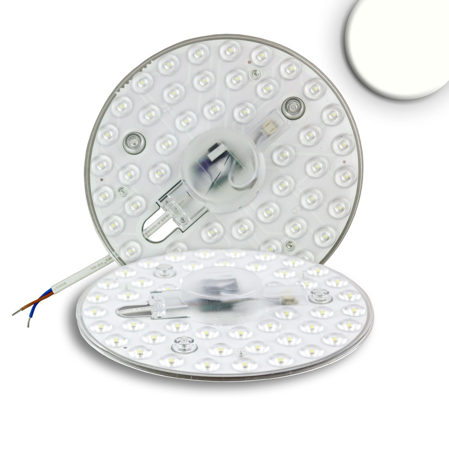 ISOLED LED Umrüstplatine 168mm, 16W, mit Haltemagnet, neutralweiß - 1