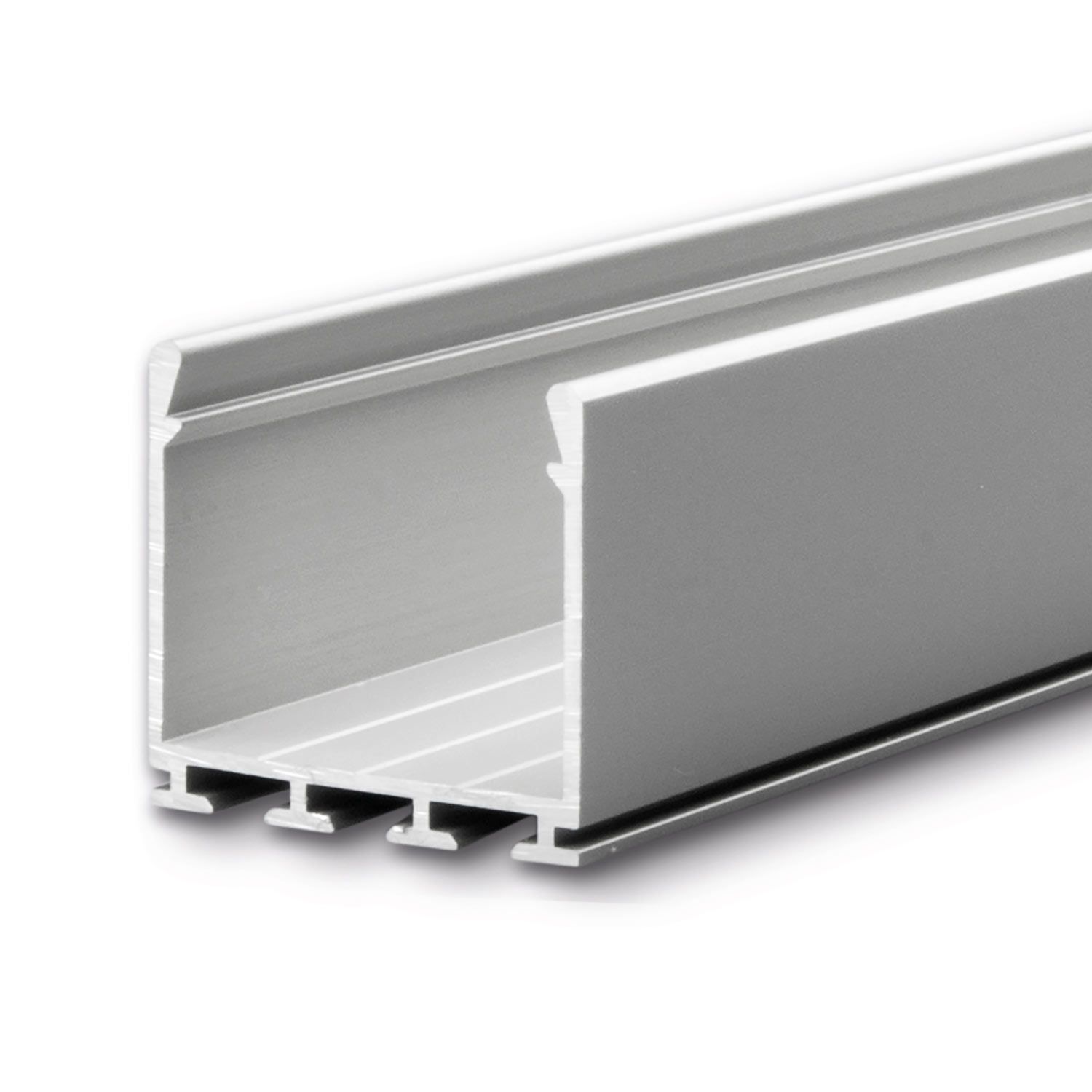 ISOLED LED Aufbauprofil WING20, eloxiert L: 200cm ISOLED LED Aufbauprofil WING20, eloxiert L: 200cm - 1