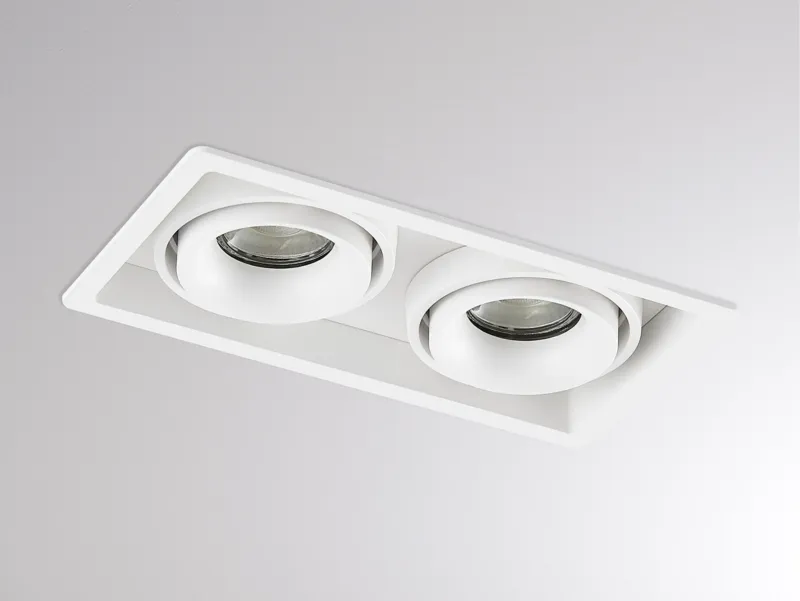 Molto Luce QANA DOUBLE SQUARE R (weiß) - Produktbild 1