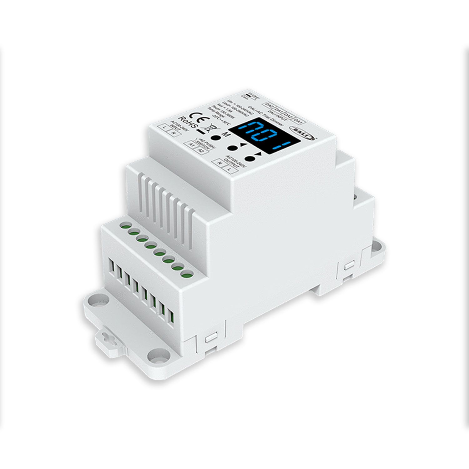 ISOLED DALI-2 DT6 230V AC Hutschienen Dimmer, 360VA ISOLED DALI-2 DT6 230V AC Hutschienen Dimmer, 360VA - 1