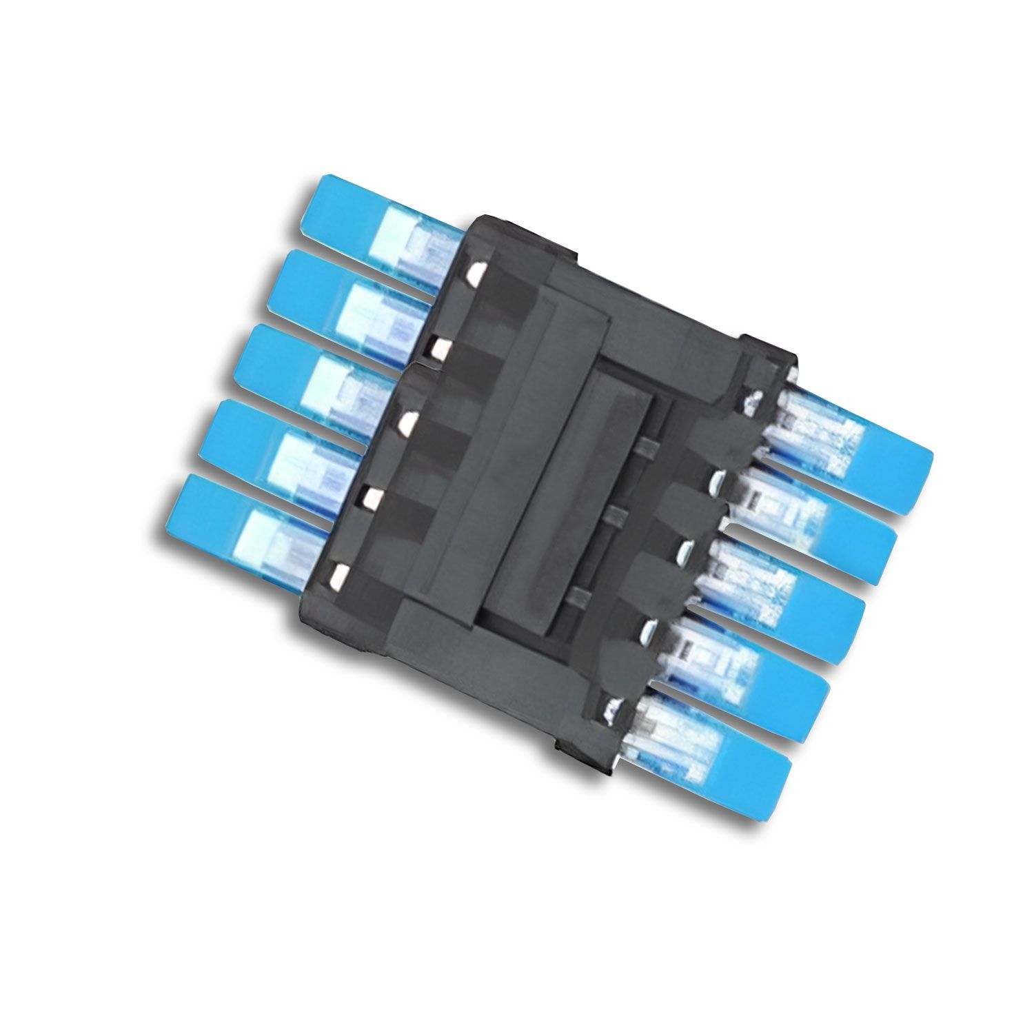 ISOLED Durchgang Steckverbinder 5-polig, 0,5-2,5mm², max. 250V/10A ISOLED Durchgang Steckverbinder 5-polig, 0,5-2,5mm², max. 250V/10A - 1