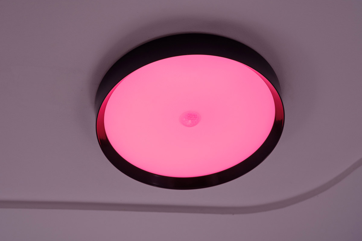 Loxone LED Ceiling Light RGBW Air Anthrazit - Produktbild 4