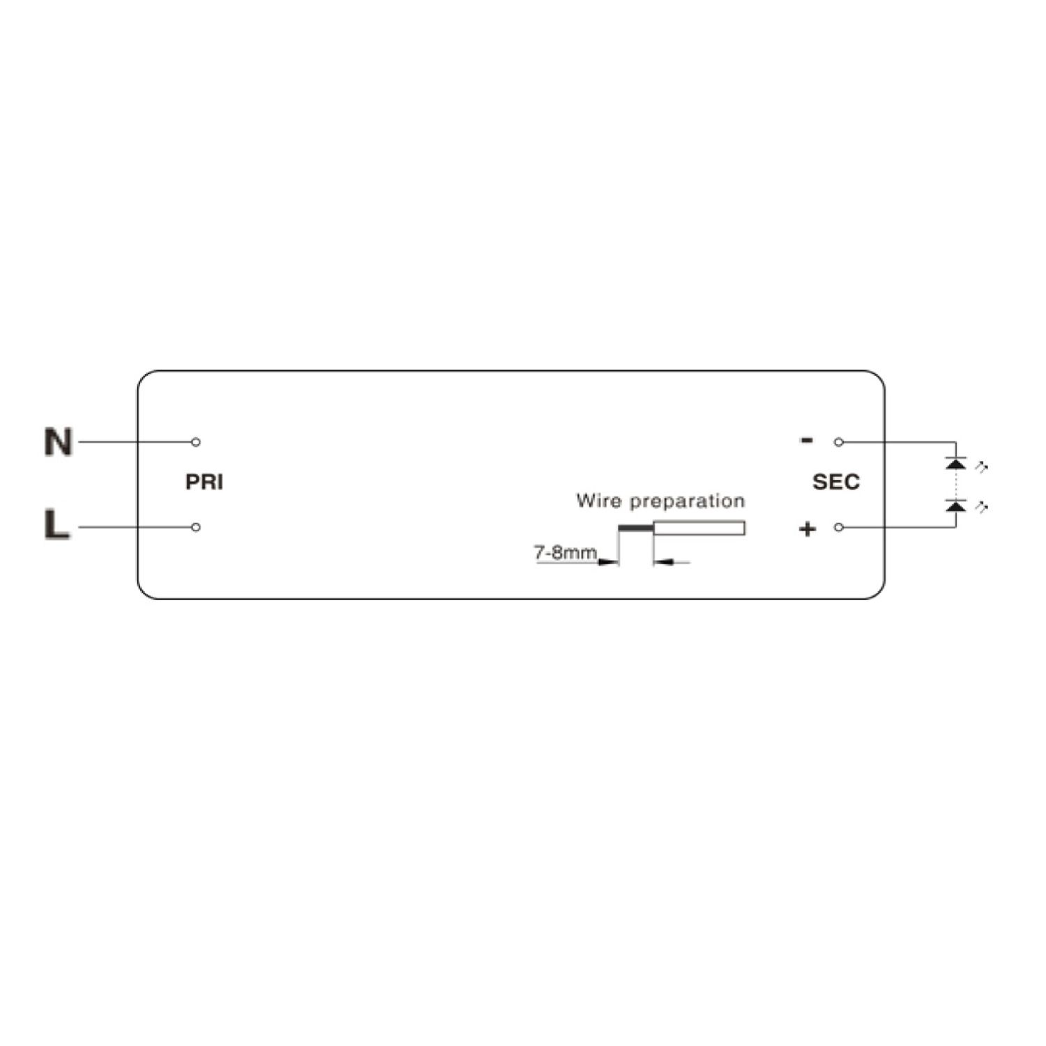 ISOLED LED Trafo 24V/DC, 0-100W, SELV, ultraflach - 5