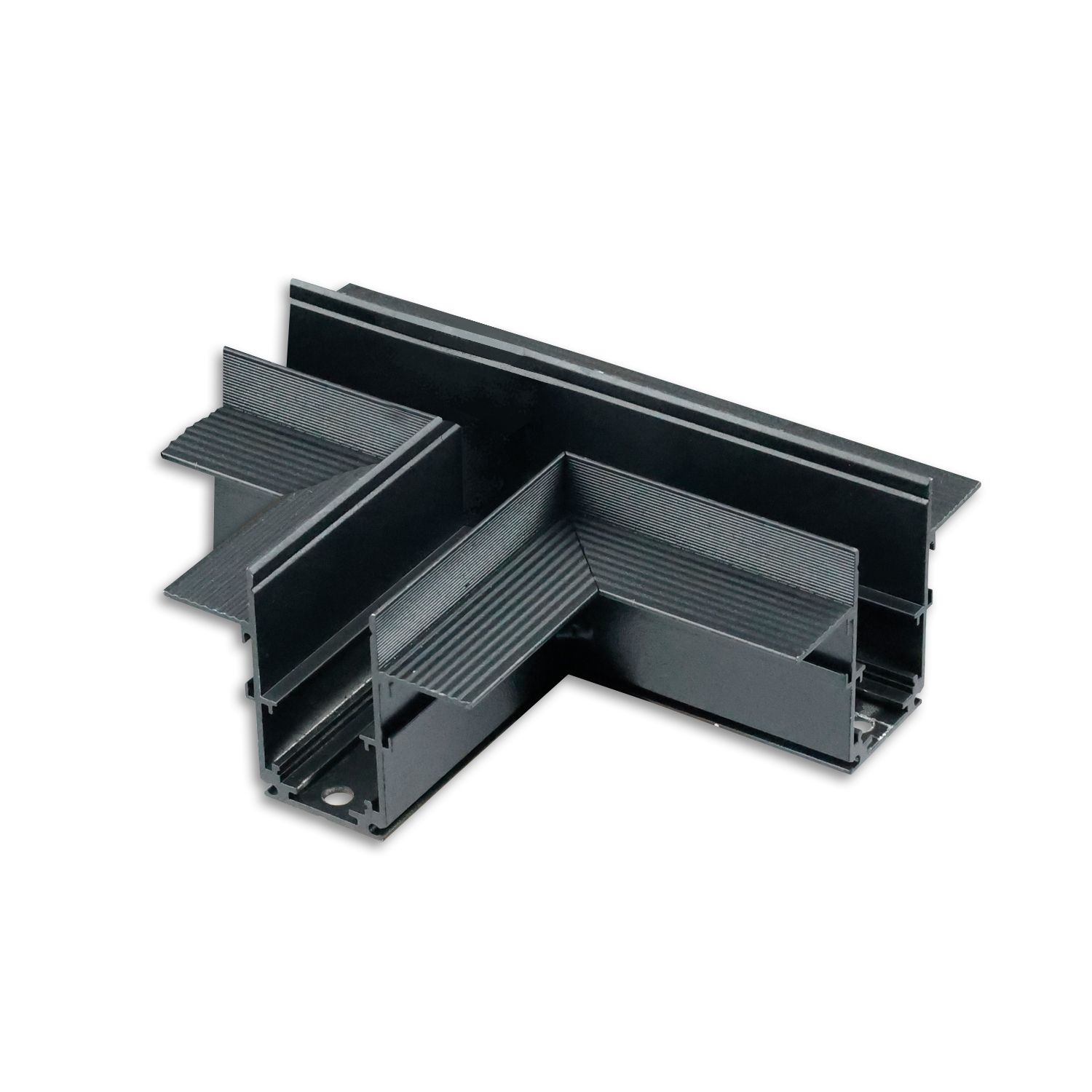 ISOLED Track48 T-Schiene horizontal für Trockenbauschiene, schwarz, nicht stromführend ISOLED Track48 T-Schiene horizontal für Trockenbauschiene, schwarz, nicht stromführend - 1