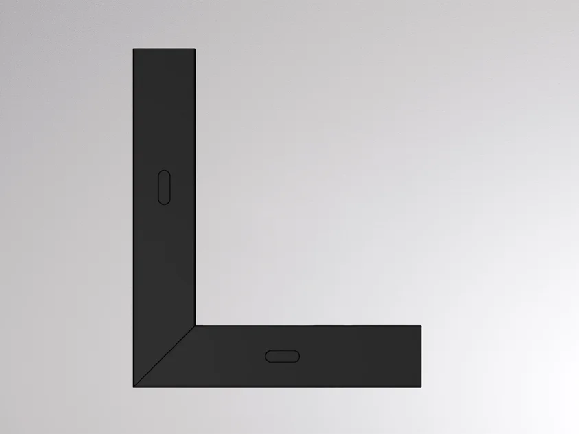 Molto Luce MAGNETICS ECKVERBINDER LINKS (schwarz) - 1