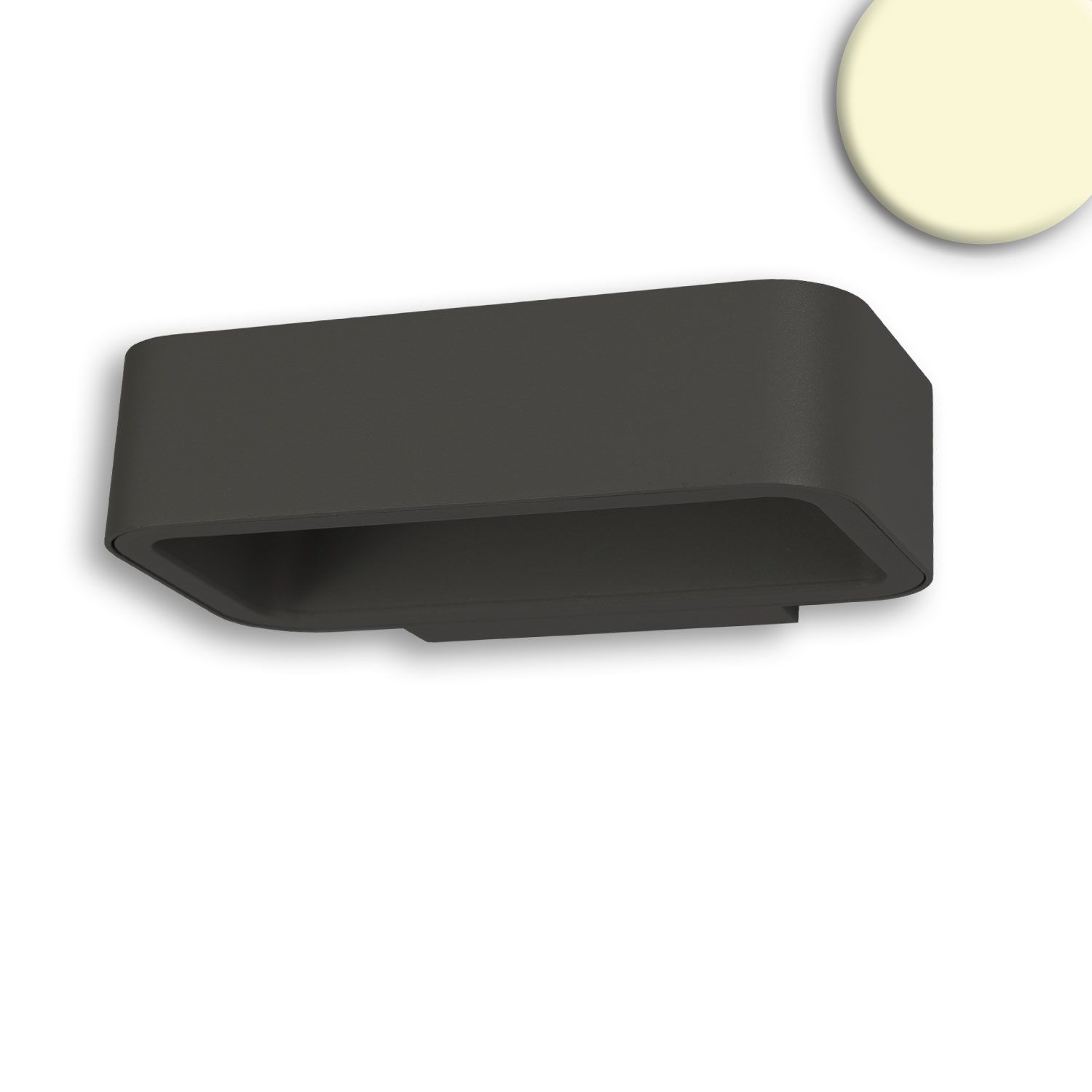 ISOLED LED Wandleuchte Up&Down 1x7W CREE, IP54, anthrazit, warmweiß ISOLED LED Wandleuchte Up&Down 1x7W CREE, IP54, anthrazit, warmweiß - 1