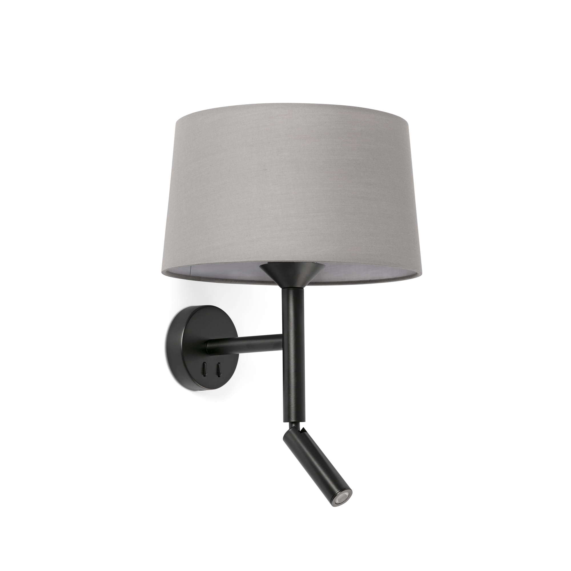 Faro WINDSOR Schwarze/grau Wandleuchte Faro WINDSOR Schwarze/grau Wandleuchte - Produktbild 1