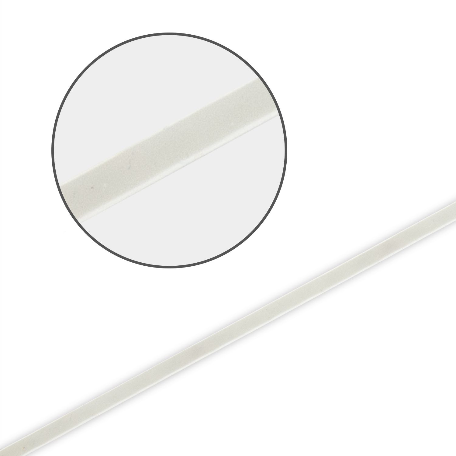 ISOLED LED NEON940 Flexband B04H08, 24V DC, 10W, IP67, 4000K, 5m Rolle, 180 LED/m, inkl. Montageclips - 3