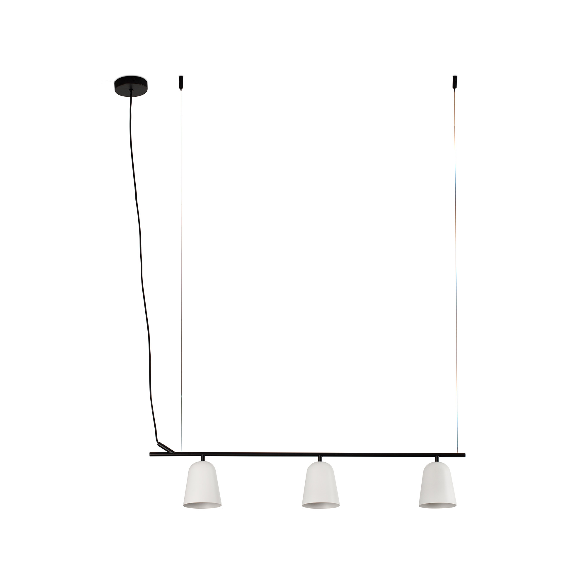 Faro STUDIO Lineal Lineare Hängeleuchte weiß - 1