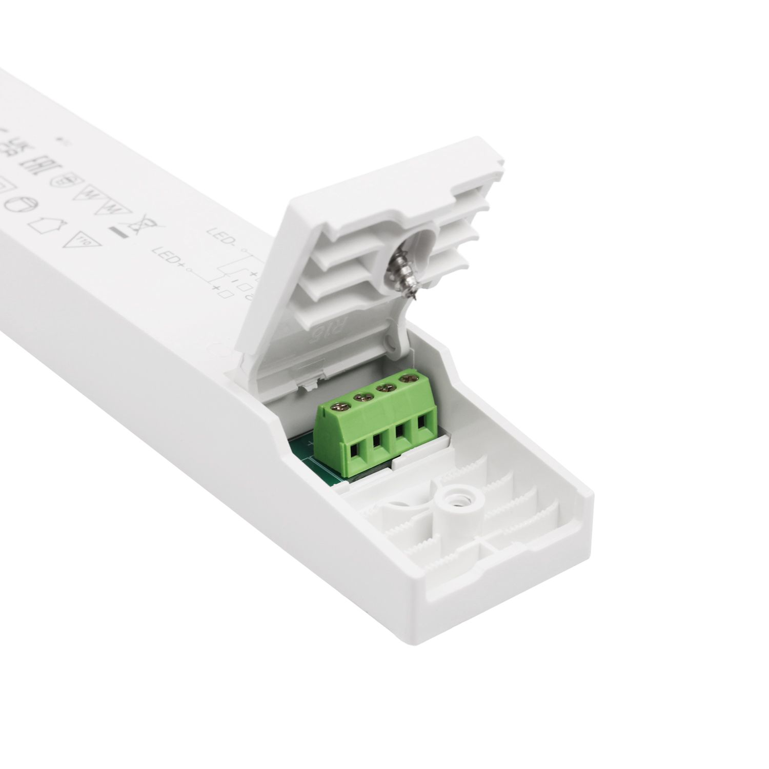 ISOLED LED Leuchten-Trafo 24V/DC, 0-150W, flach - 5