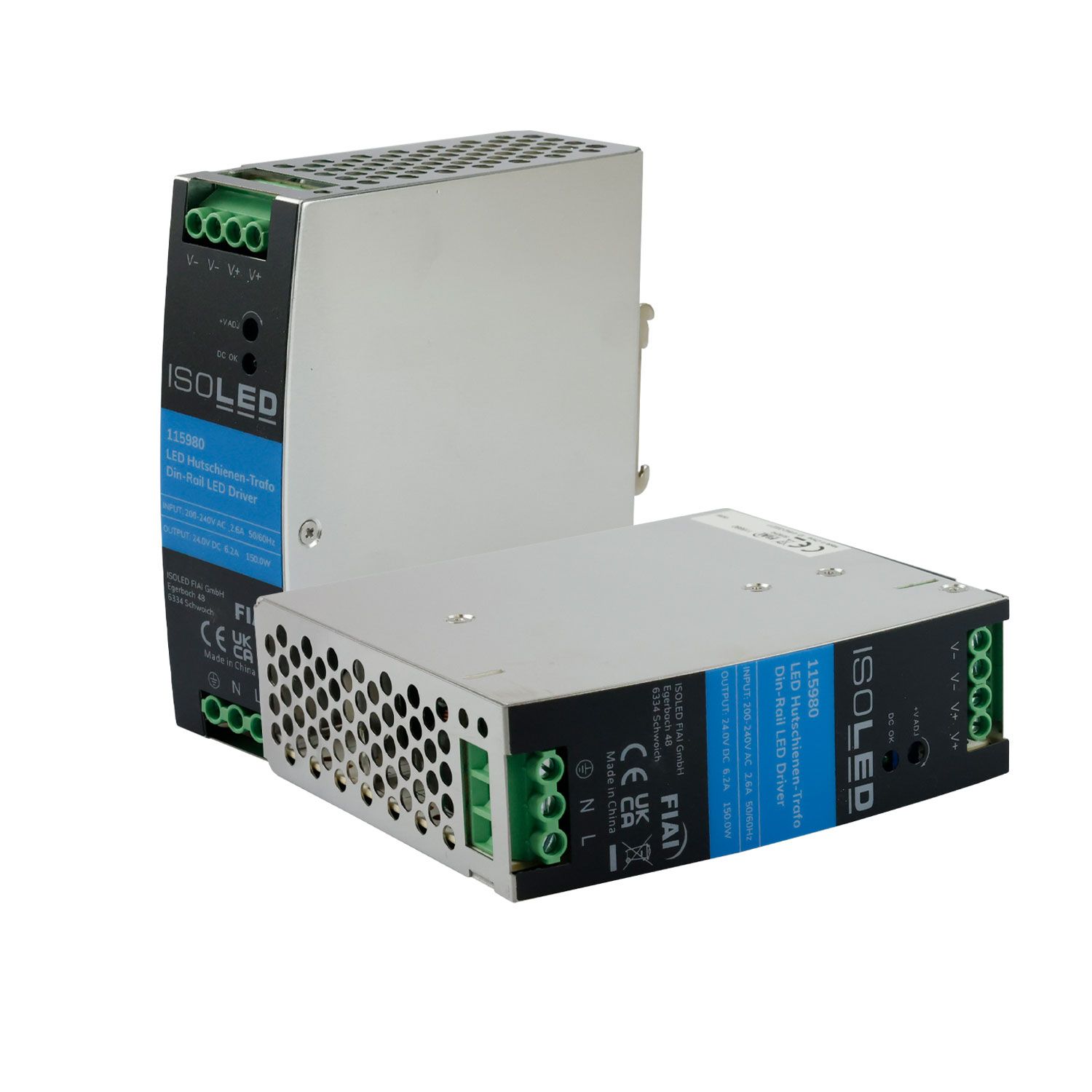 ISOLED LED Hutschienen-Trafo 24V, 24~28V/DC, 0-150W ISOLED LED Hutschienen-Trafo 24V, 24~28V/DC, 0-150W - 1