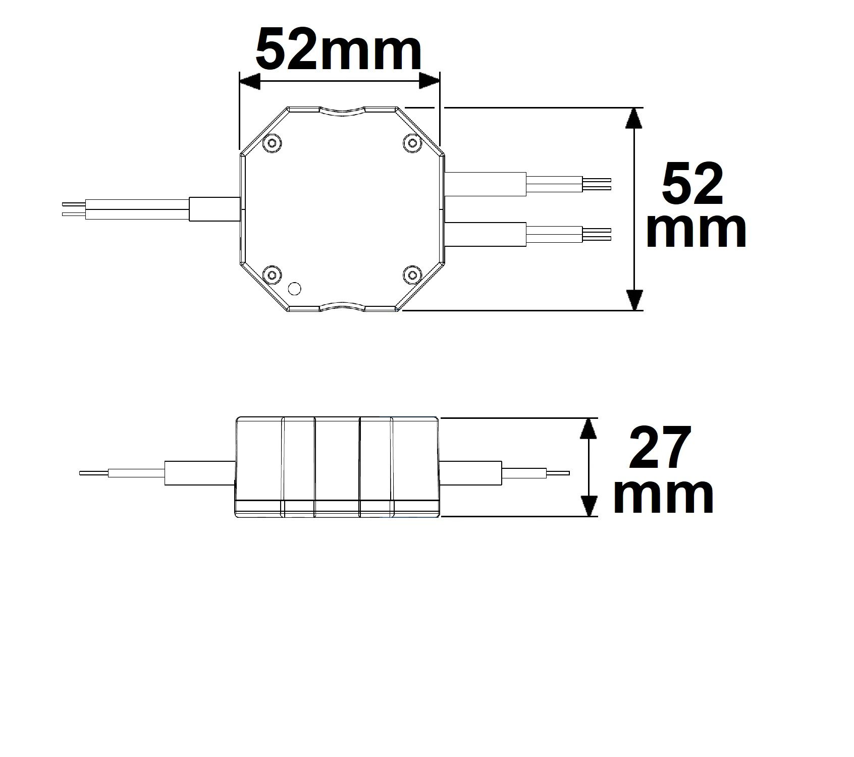 ISOLED DALI-2 DT6 Phasenabschnitt-Dimmer für dimmbare 230V LED Leuchten/Trafos, 360VA - 2