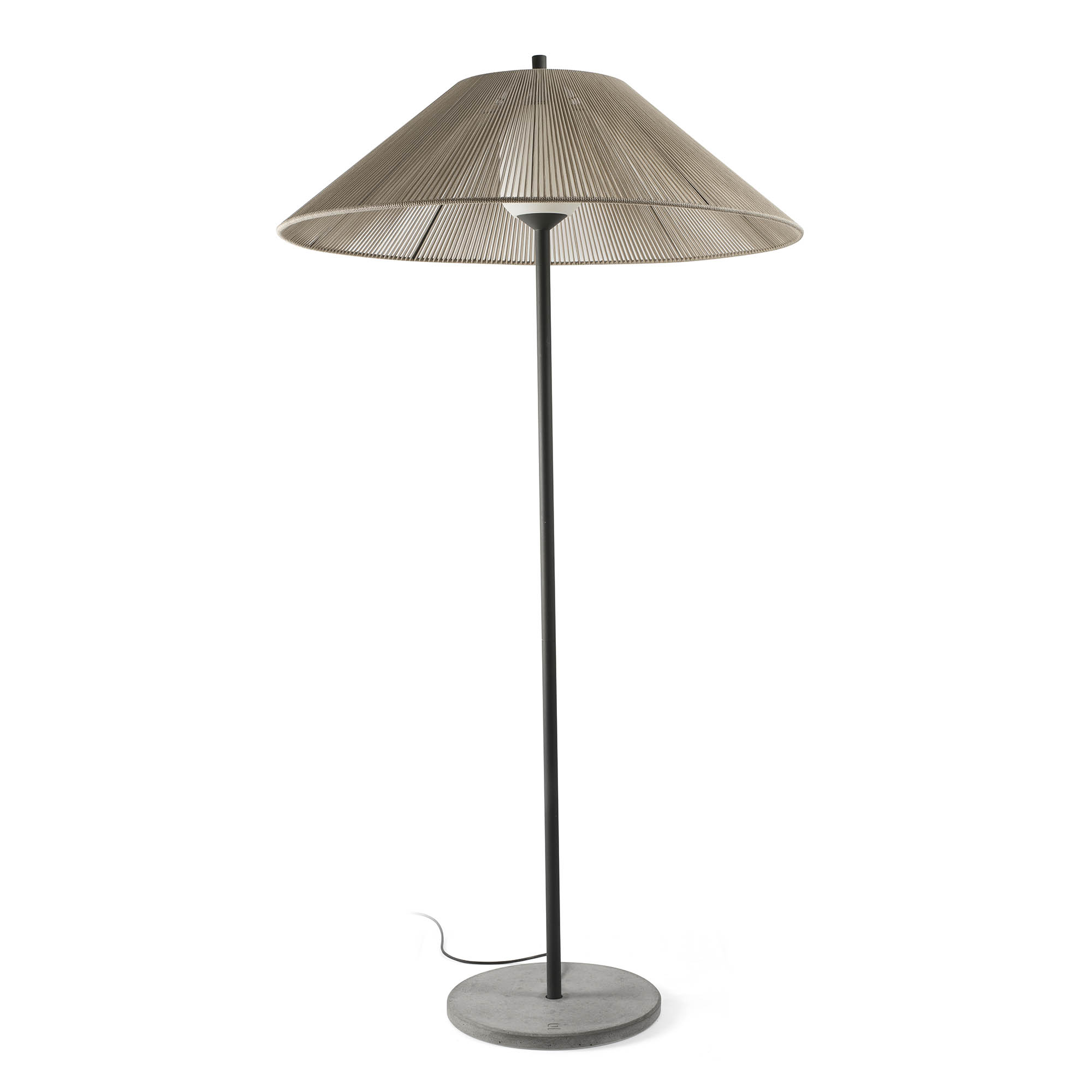 Faro SAIGON OUT C100 Stehleuchte grau/beige 2M - 1