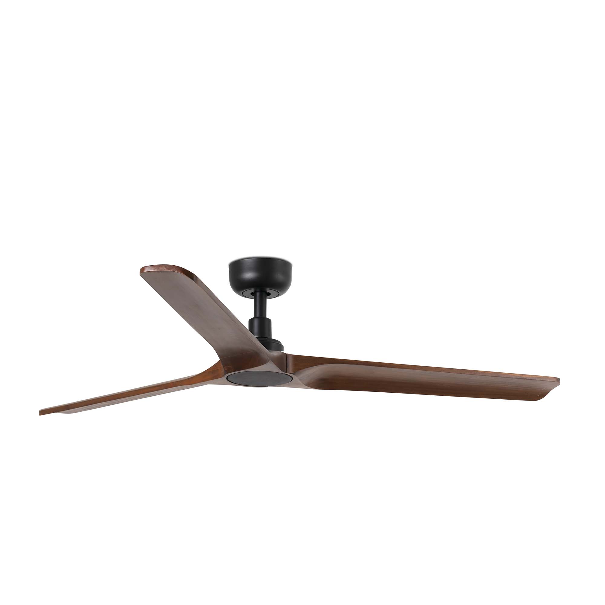 Faro HEYWOOD L Ventilator schwarz/nussbaum - 1
