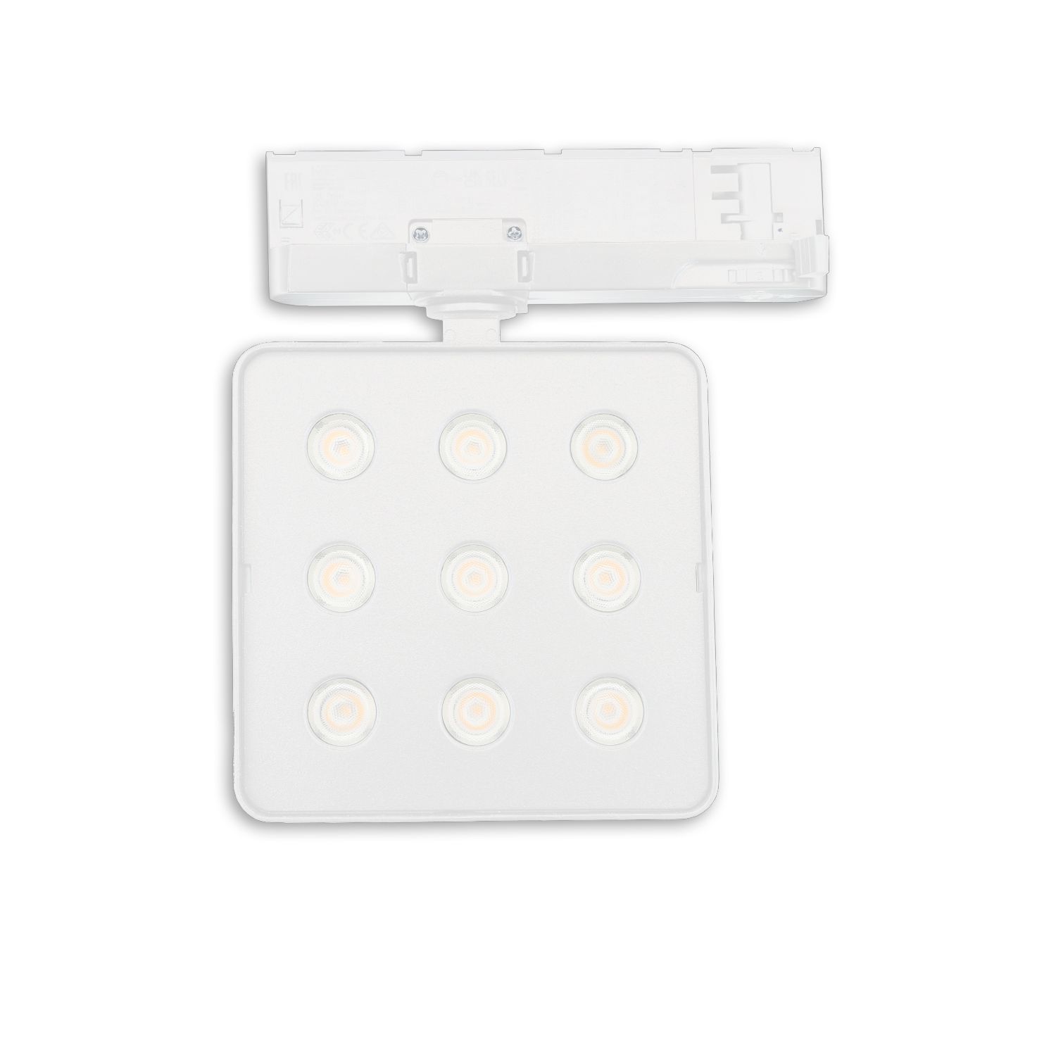 ISOLED 3-Phasen Schienenstrahler MATRIX, 20W, 40°, weiß, 4000K, UGR