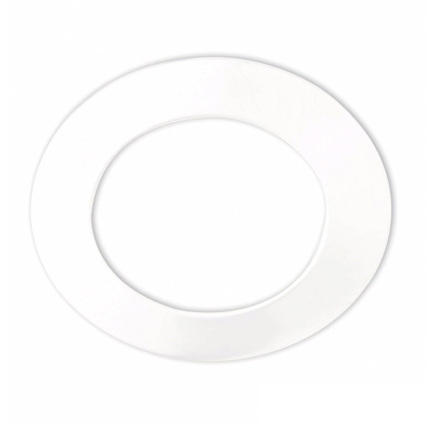 ISOLED Cover Aluminium rund weiß für Sys-90 - 1