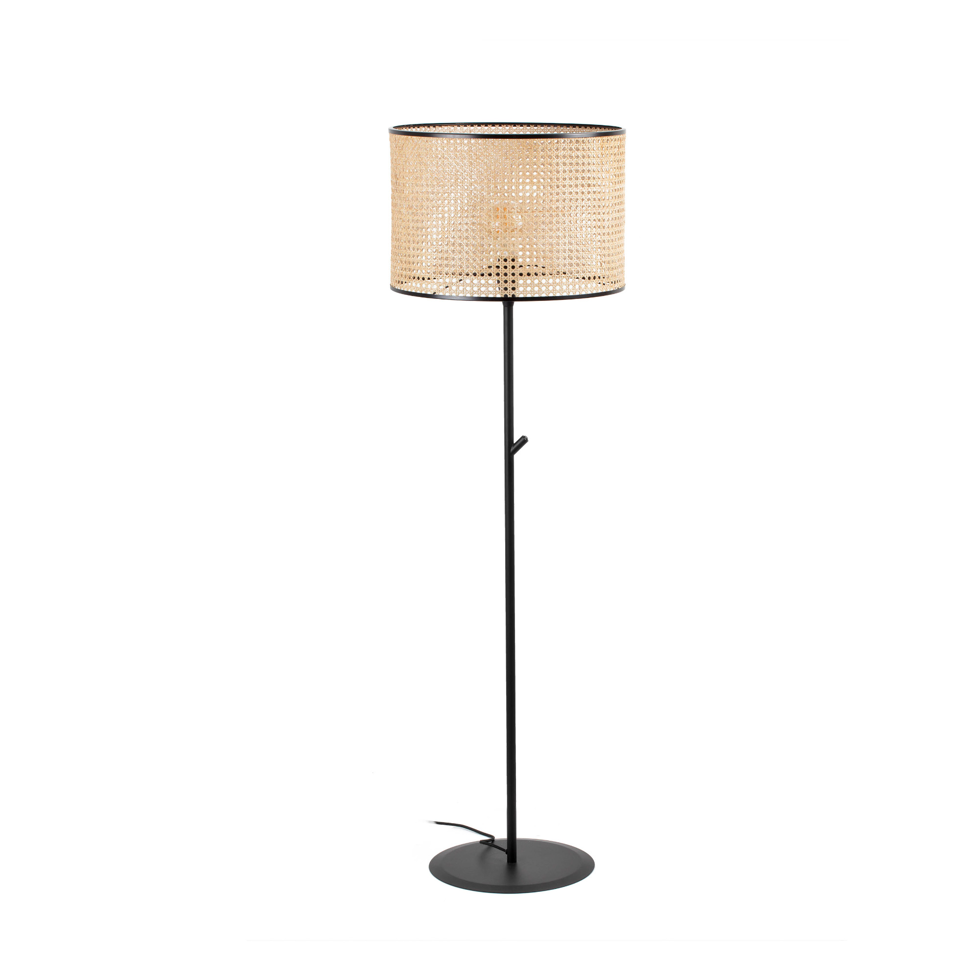 Faro MAMBO Stehleuchte schwarz/rattan Faro MAMBO Stehleuchte schwarz/rattan - 1