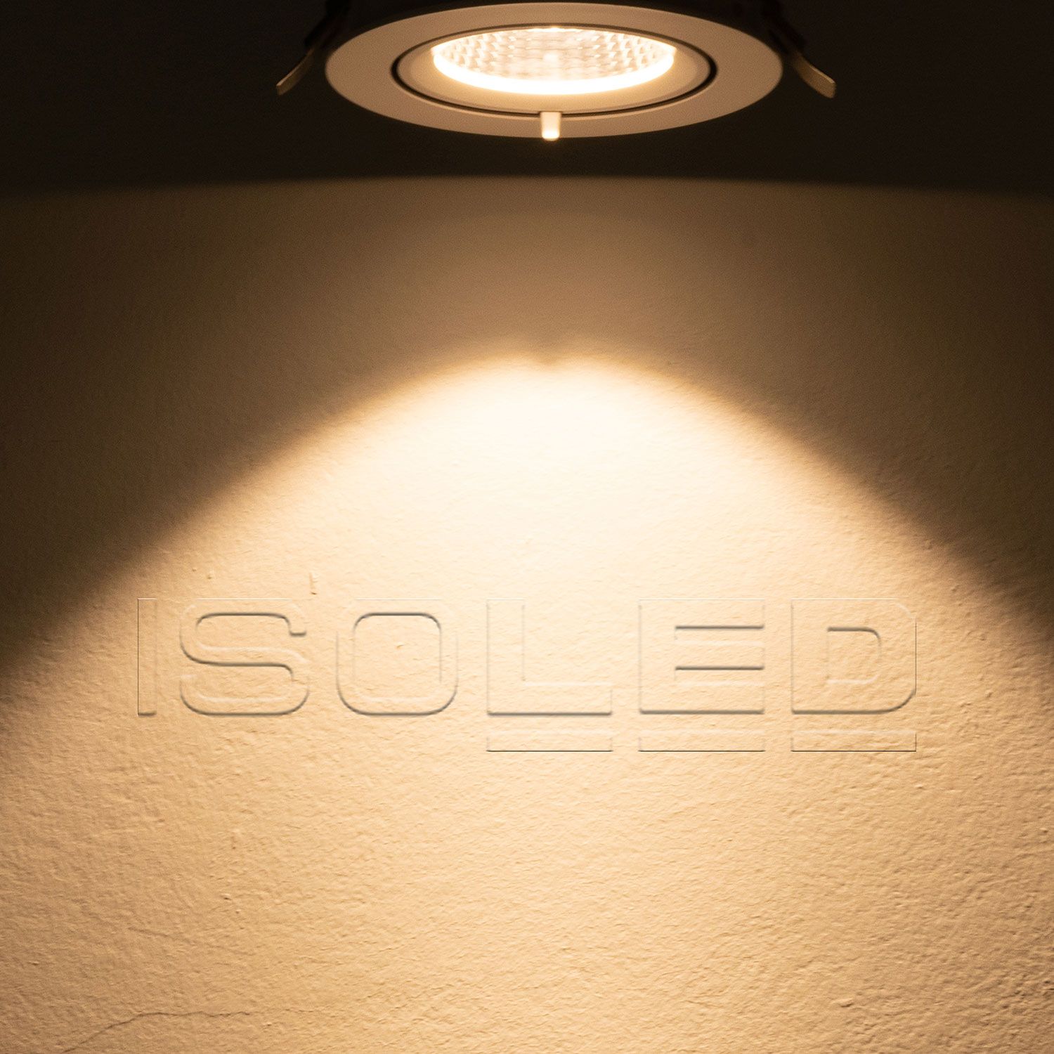 ISOLED LED Shop-Downlight Sphere, 35W, ausschwenkbar, weiß, warmweiß - 4