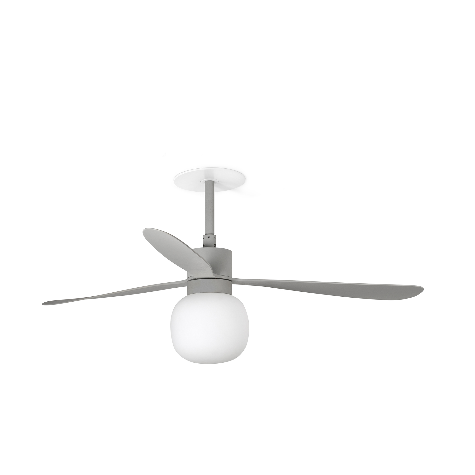Faro AMELIA BALL RECESSED Ventilator grau Wall Control 2700K - Produktbild 1