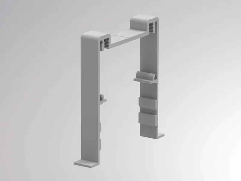 Molto Luce LOG 50 PROFIL R (grau) Molto Luce LOG 50 PROFIL R (grau) - Produktbild 1