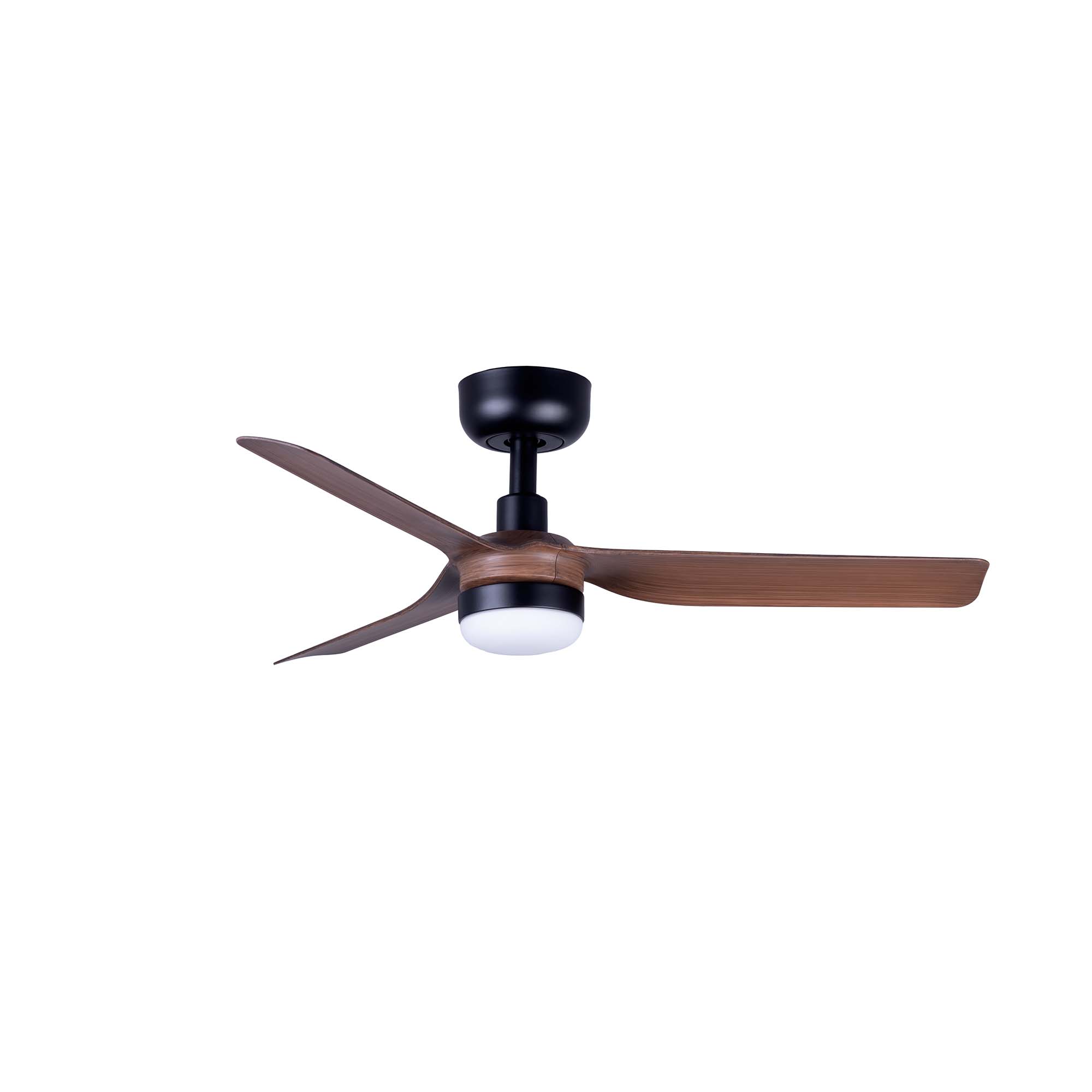 Faro MINI PUNT S Ventilator schwarz/Nussbaum 20W SWT - Produktbild 1