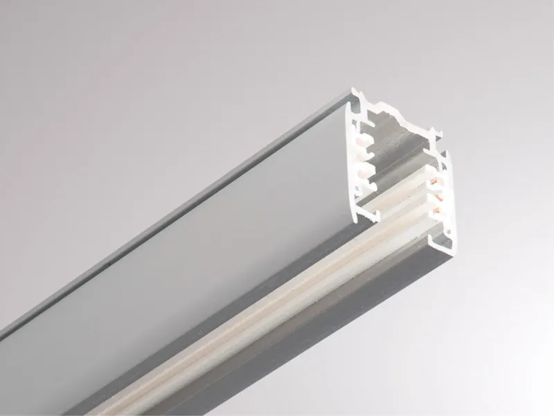 Molto Luce 3 PHASE TRACK PULSE DALI SD (grau) Molto Luce 3 PHASE TRACK PULSE DALI SD (grau) - Produktbild 1