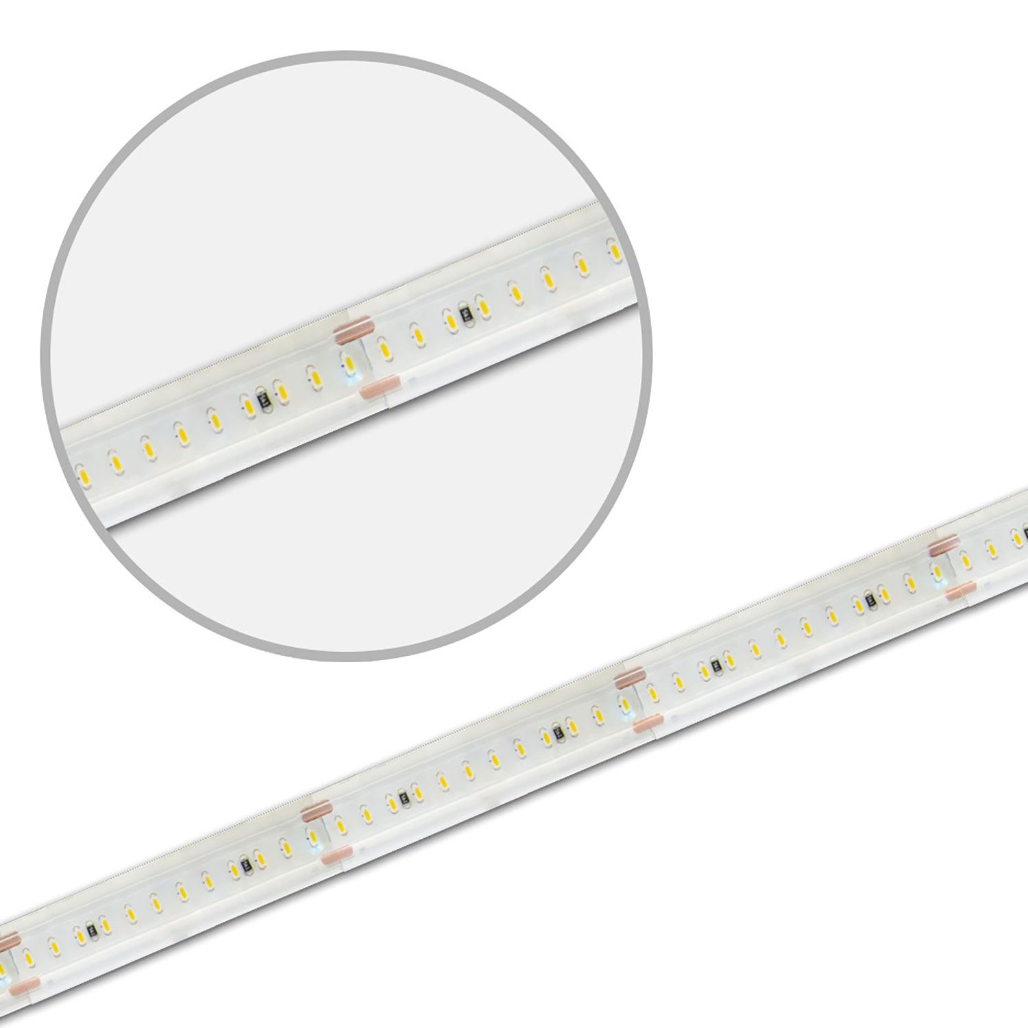 ISOLED LED AQUA CRI9G Linear 48V Flexband, 8W, IP68, grün, 30m Rolle, 240 LED/m - 1