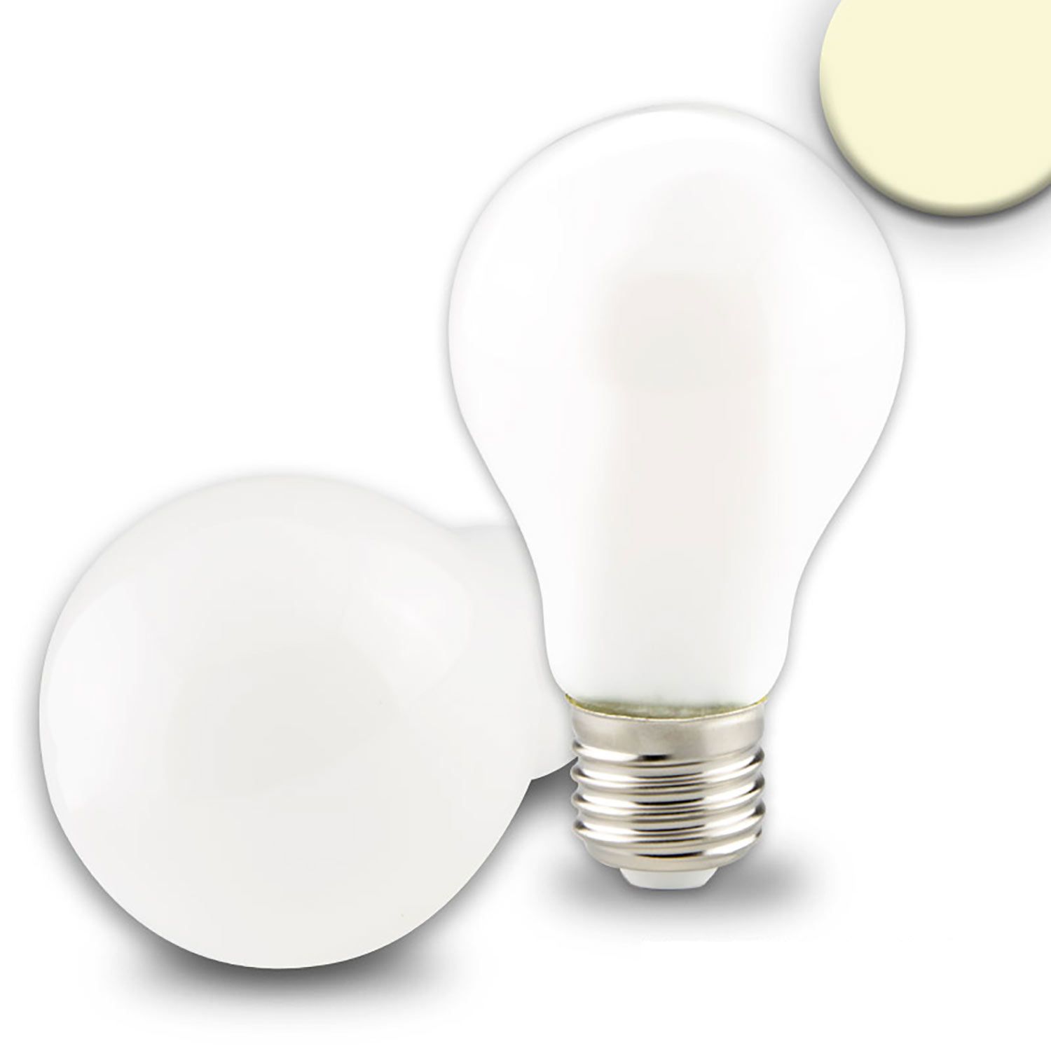 ISOLED E27 LED Birne, 5W, milky, warmweiß, dimmbar ISOLED E27 LED Birne, 5W, milky, warmweiß, dimmbar - 1