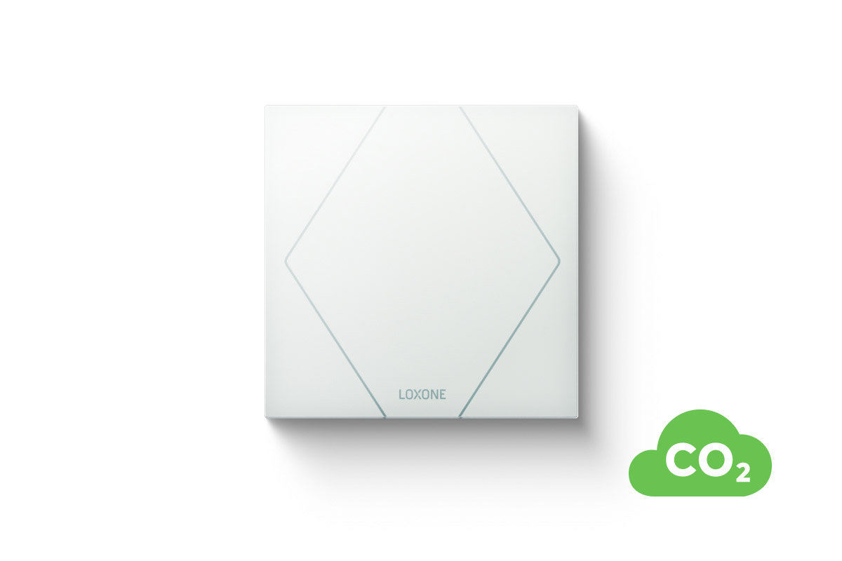 Loxone Touch Pure CO2 Tree weiß - Produktbild 1