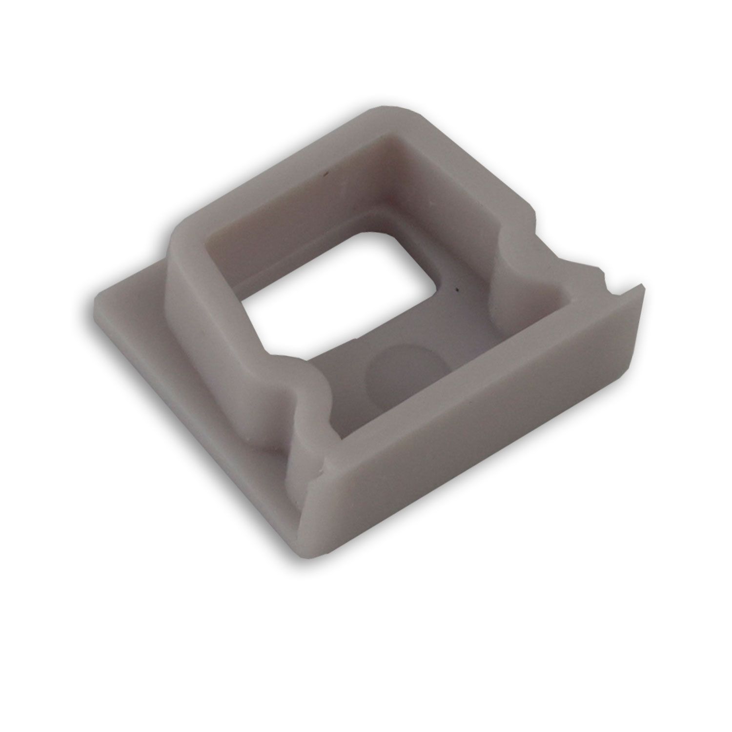 ISOLED Endkappe EC82 für Profil SURF10 mit Kabeldurchführung, 1 STK - 2