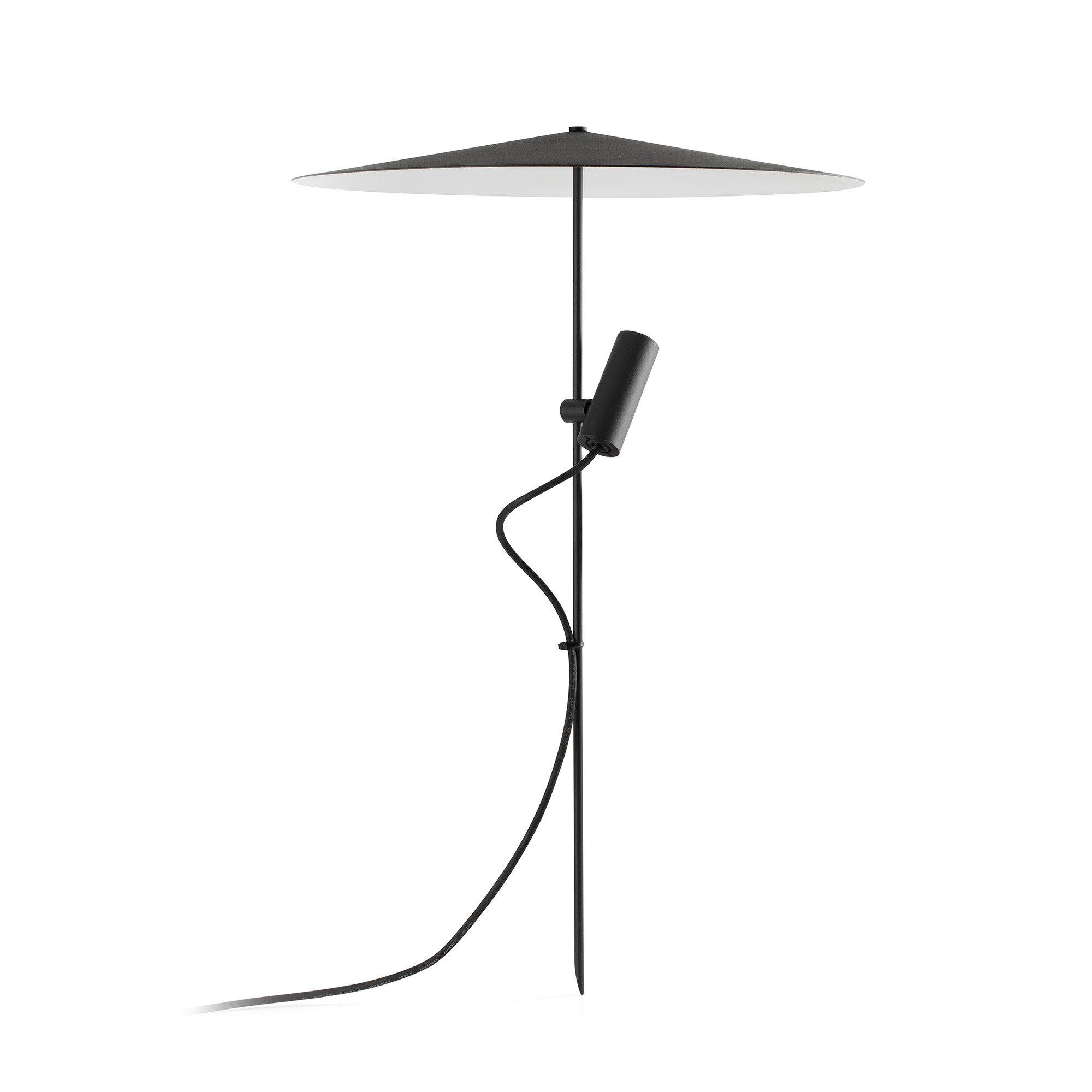 Faro CLAP 630 Pfahl schwarz 6 W 3000 K 38° mit Schirm 24 V Faro CLAP 630 Pfahl schwarz 6 W 3000 K 38° mit Schirm 24 V - 1