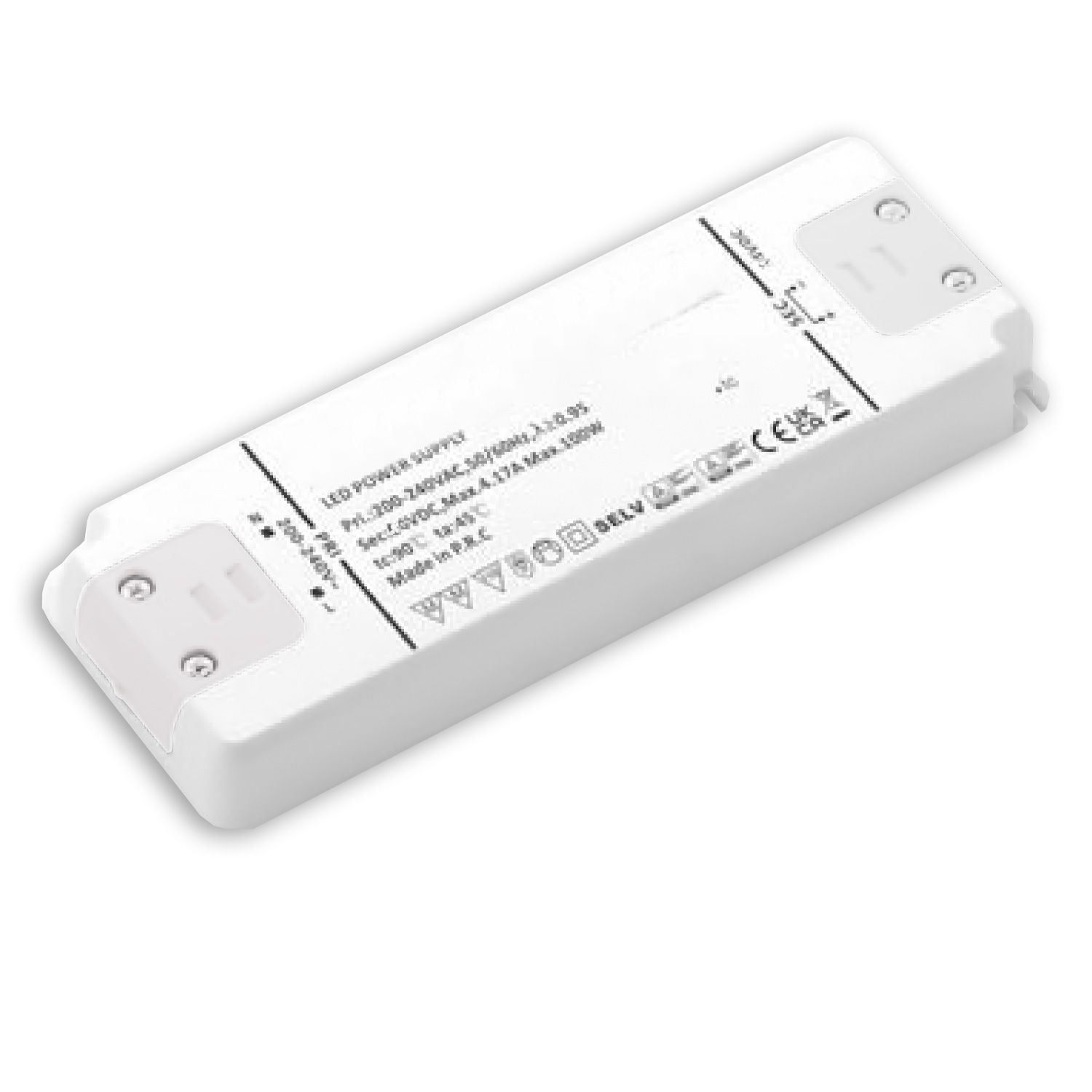 ISOLED LED Trafo 48V/DC, 0-100W, SELV, ultraflach - 1