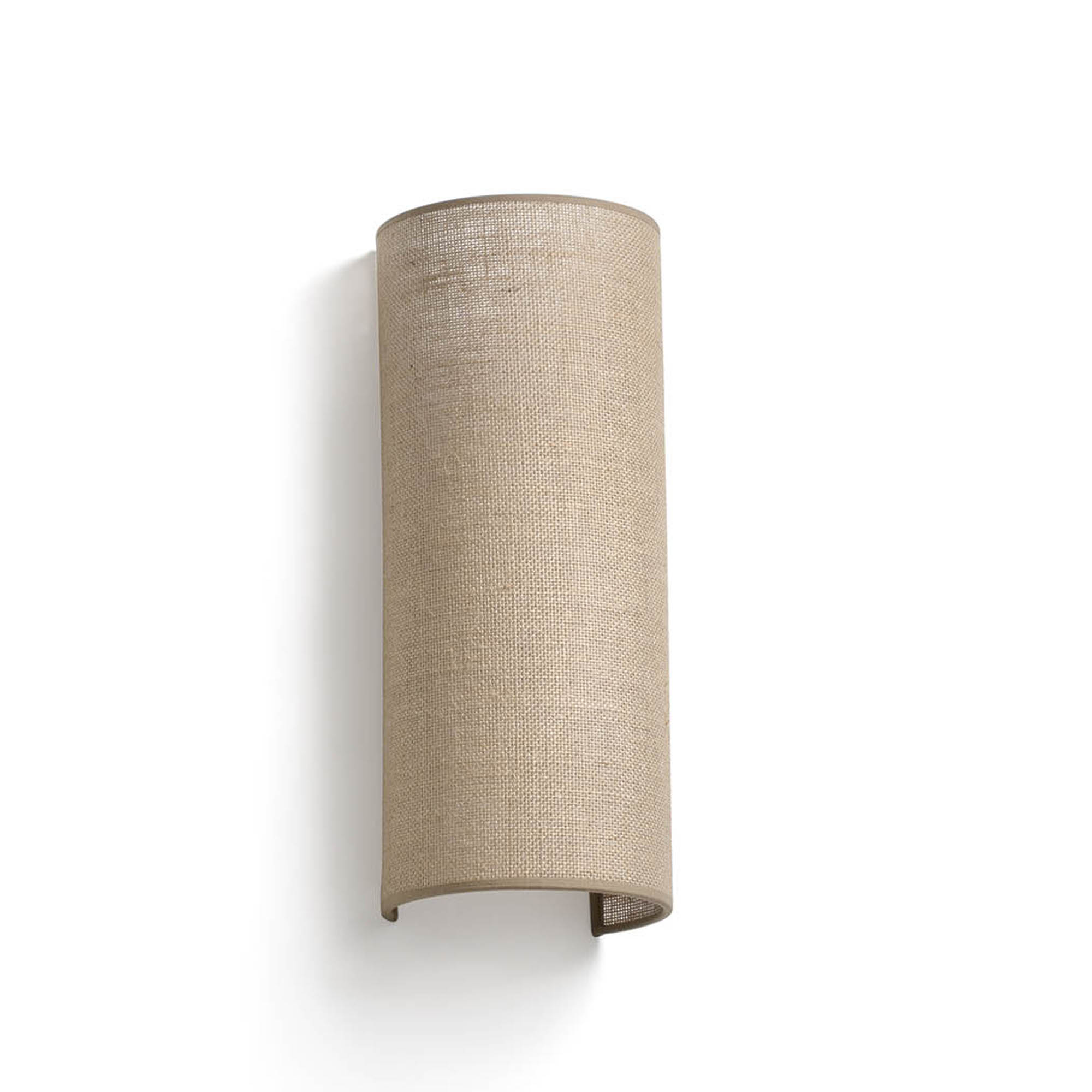Faro OTTON R Vertikale runde Wandleuchte aus Jute 2L - Produktbild 1