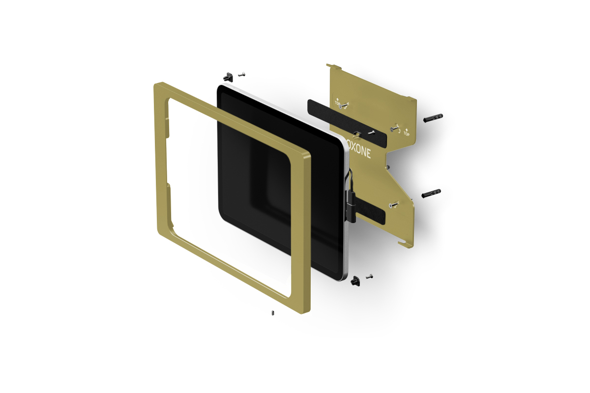 Loxone iPad Wallmount 10,9" Gold - Produktbild 5