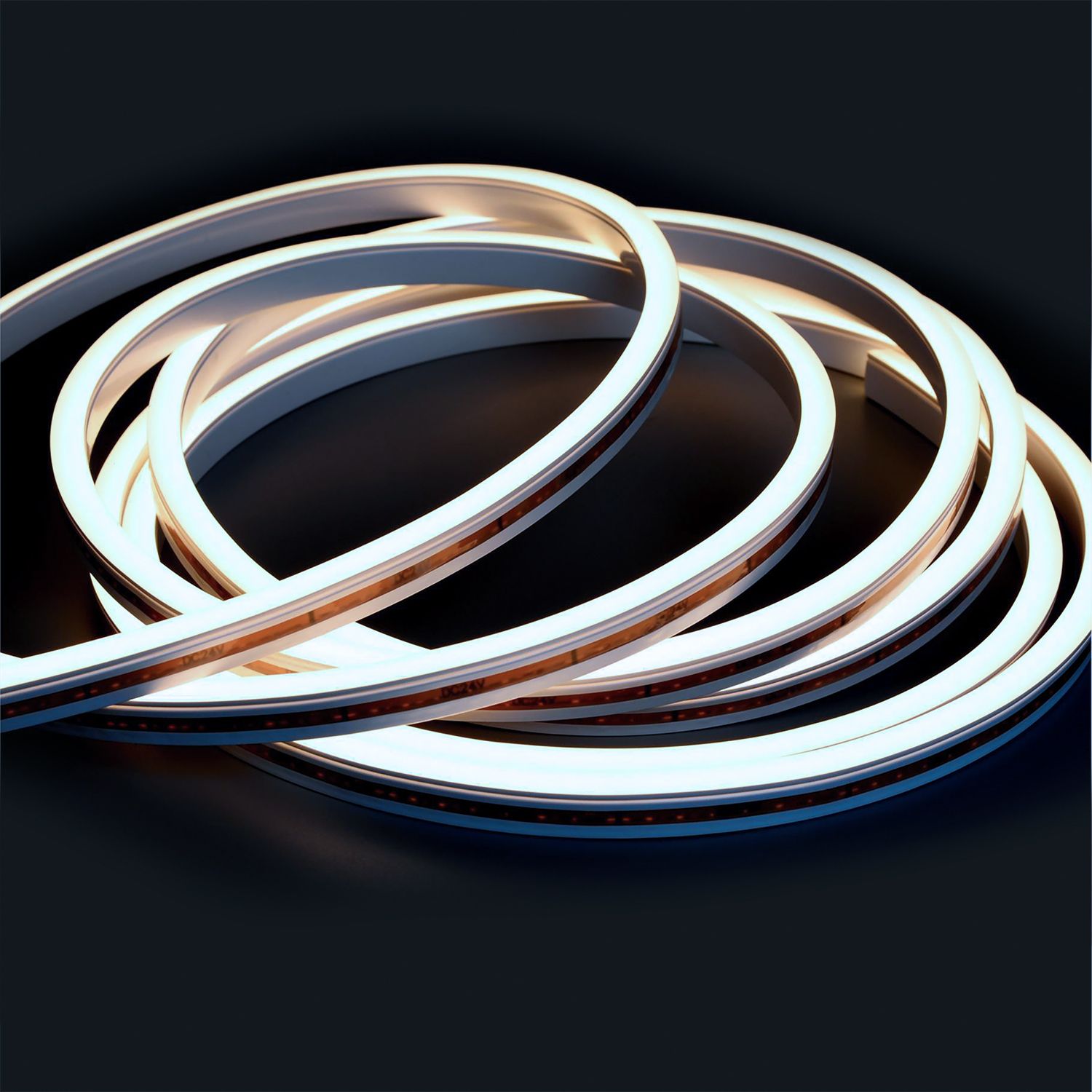 ISOLED LED NeonPRO950 Custom Flexband B08H12, 24V DC, 12W, IP67, 5000K, 5m Rolle, 140 LED/m, inkl. Clips - 1