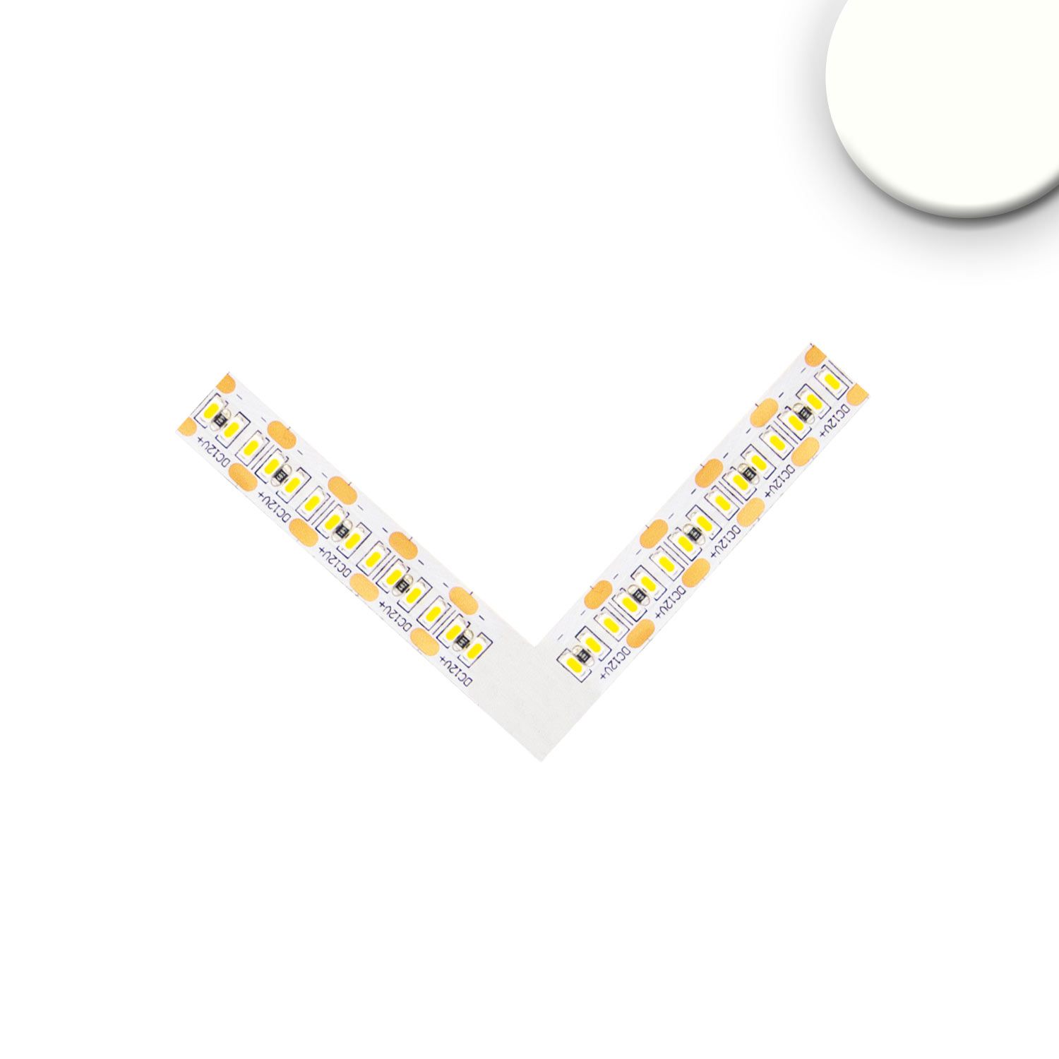 ISOLED Eckverbindung leuchtend 1W für MiniAMP Flexband, 12V DC, 12W, IP20, 4000K - 1