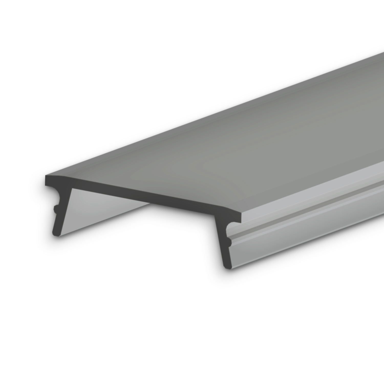 ISOLED Abdeckung COVER42 schwarz/matt 200cm für Profil SURF16 ISOLED Abdeckung COVER42 schwarz/matt 200cm für Profil SURF16 - 1