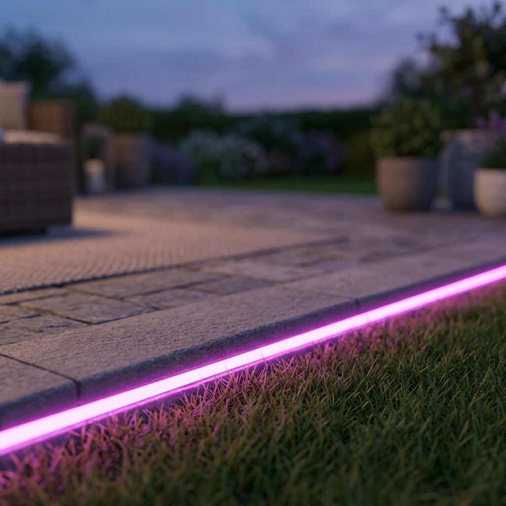 Emilum Flex COB RGBW LED-Streifen 24V, 18W, RGBW/2700K, CRI90, 784LED, IP68, 14mm - 2
