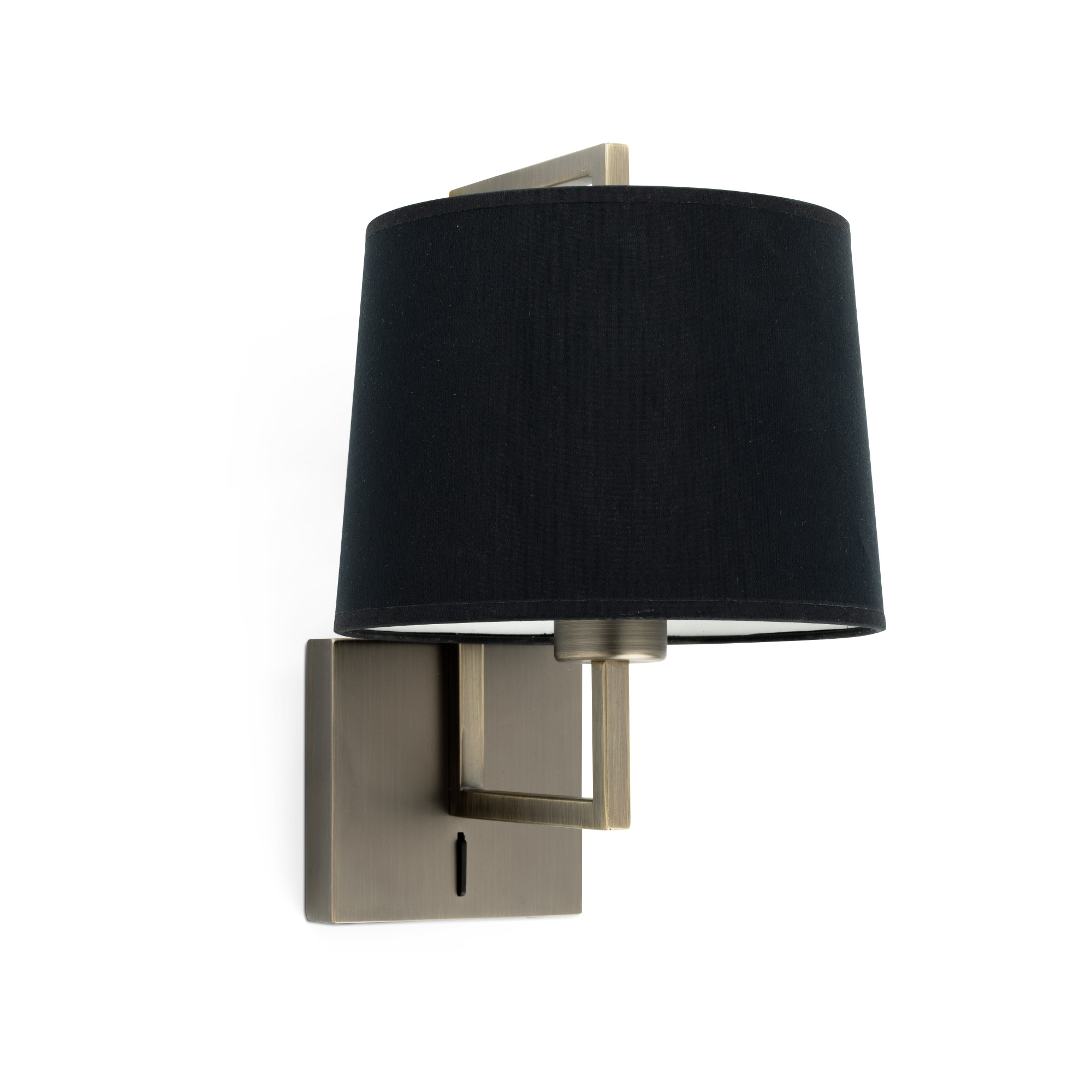Faro FRAME Altgold matt/schwarz Wandleuchte Faro FRAME Altgold matt/schwarz Wandleuchte - Produktbild 1